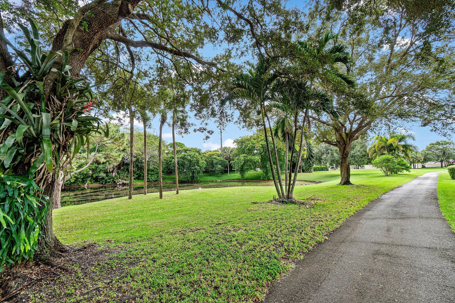 Walking/Golf Cart Path in Rear