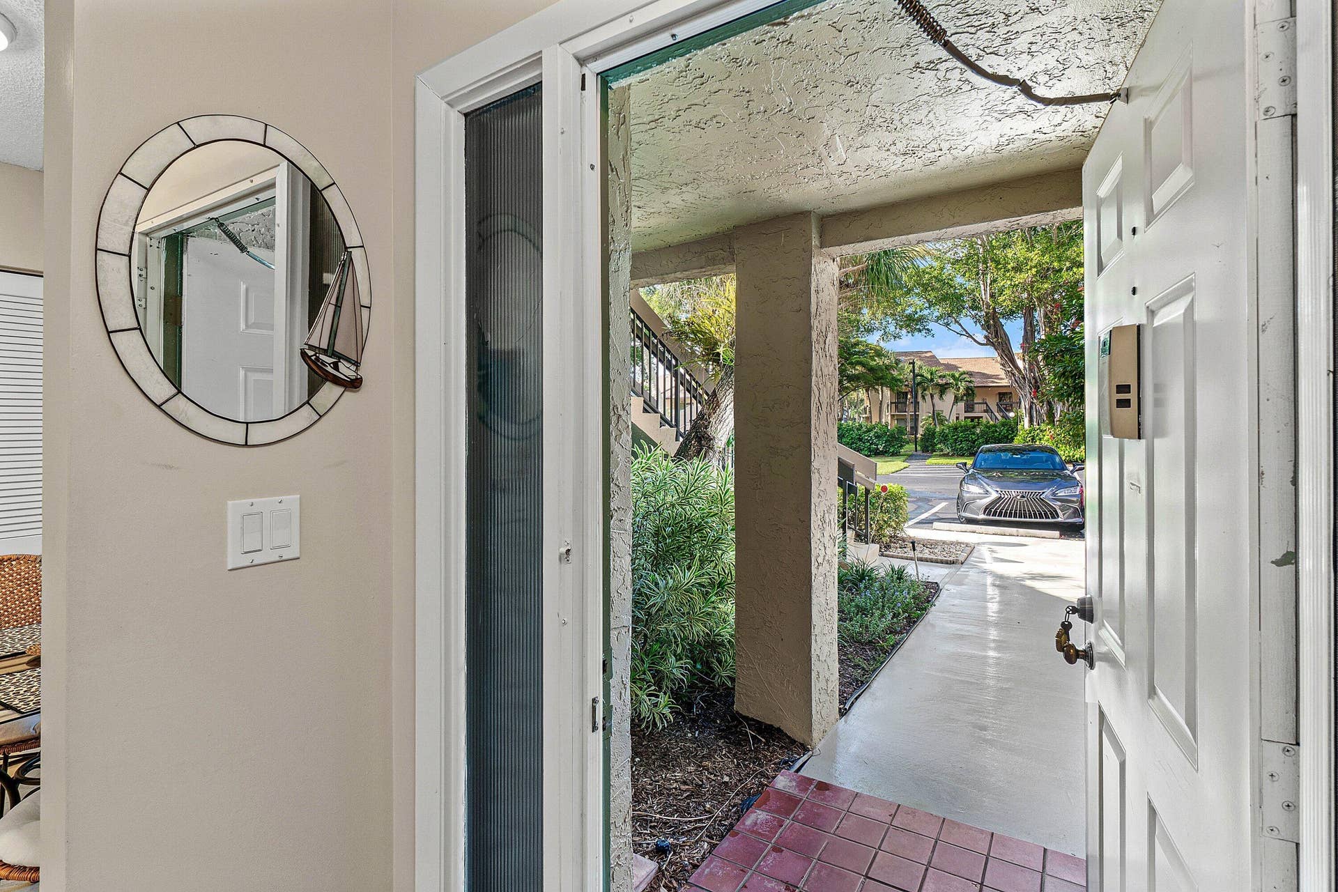 Covered Front Entrance