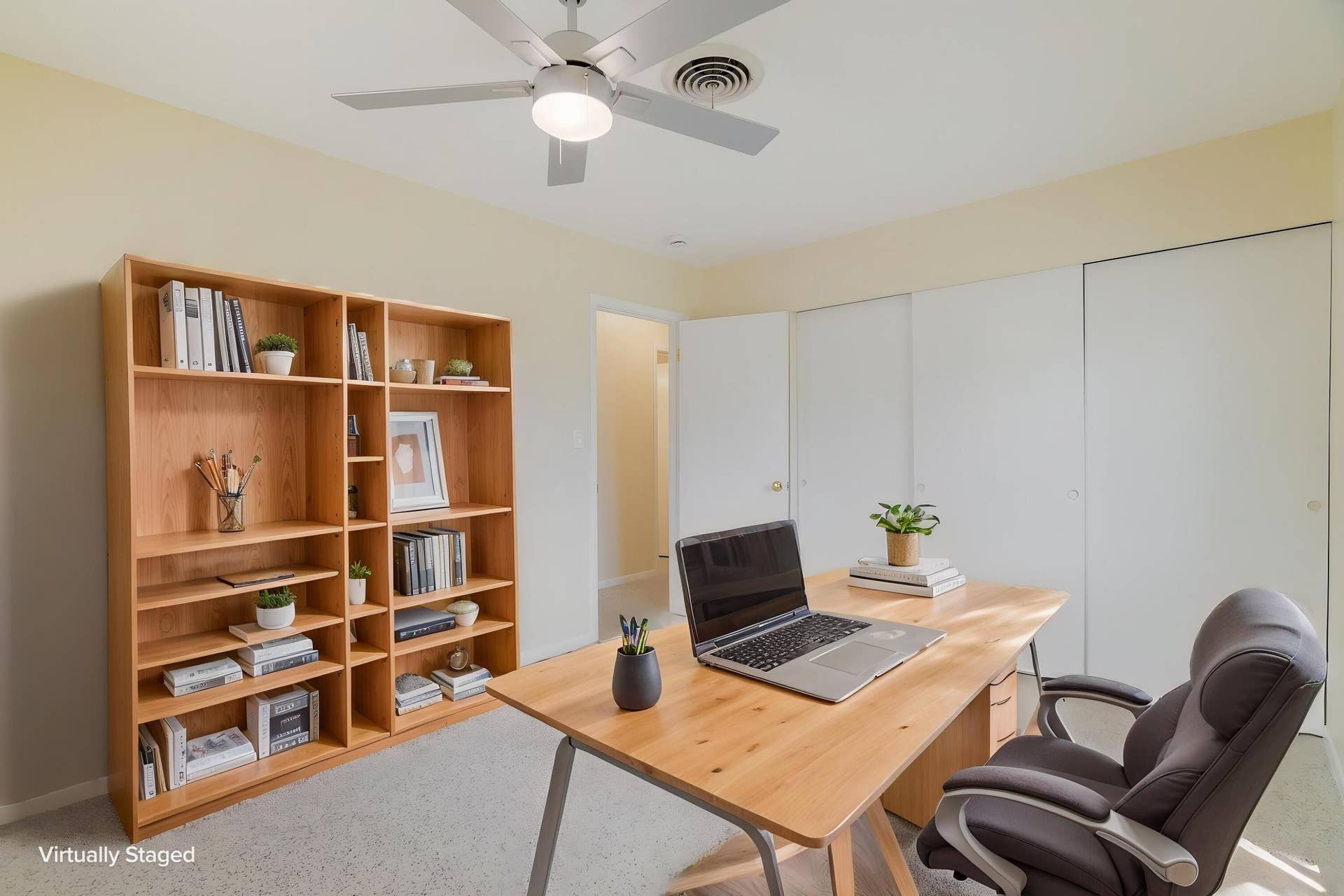 Bedroom 2 - virtually staged