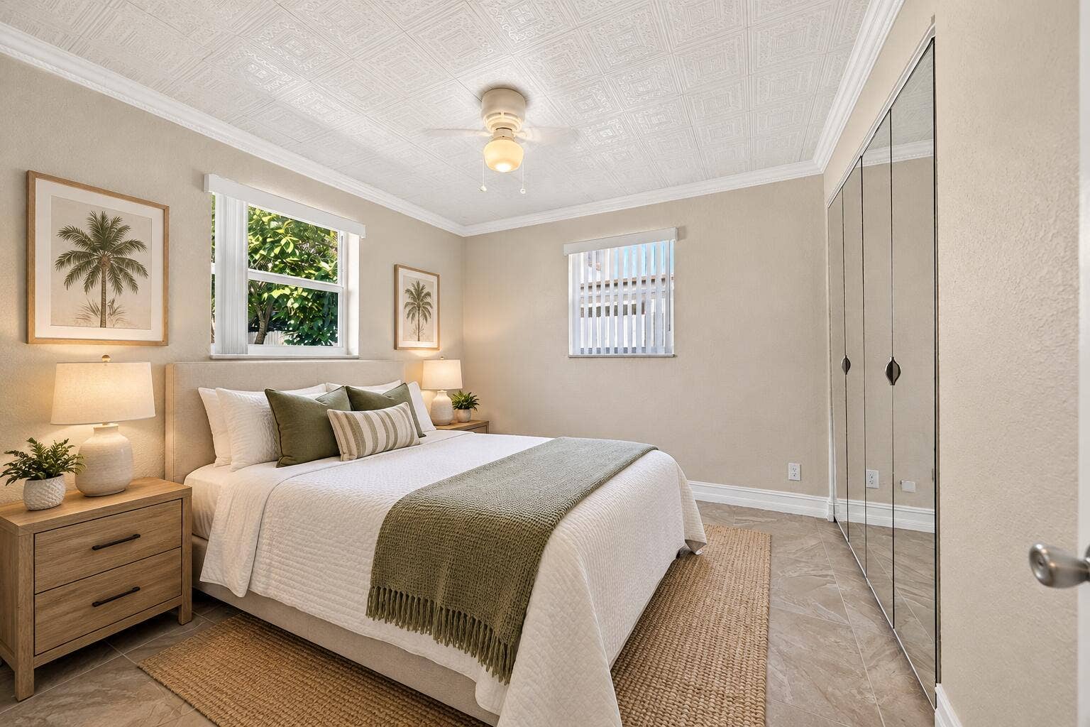 4821 SW 18TH Street, Fort Lauderdale, FL 33317 Second Bedroom- Virtually Staged