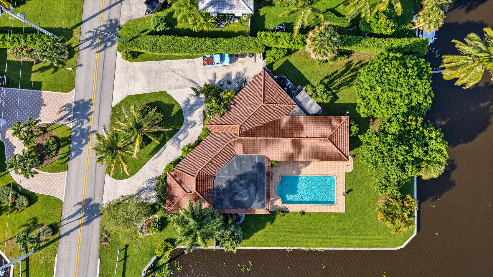 7438 Pine Tree Lane, West Palm Beach, FL 33406 Aerial