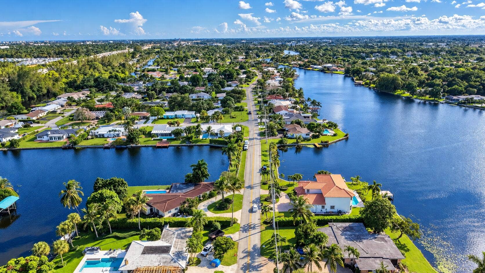7438 Pine Tree Lane, West Palm Beach, FL 33406 Aerial
