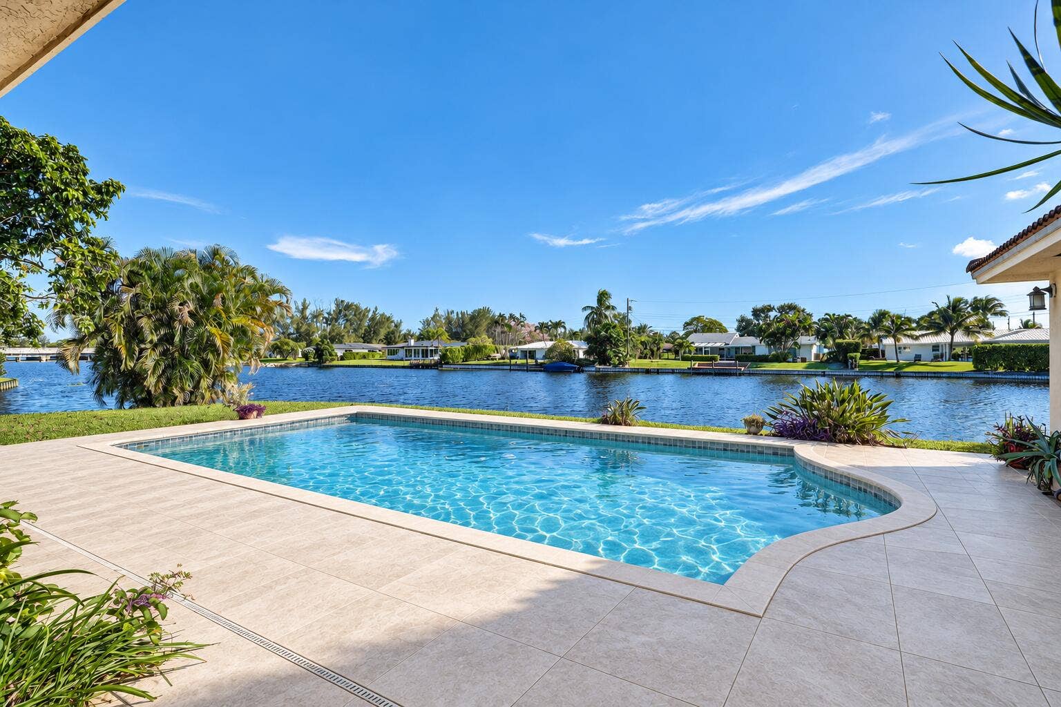 7438 Pine Tree Lane, West Palm Beach, FL 33406 RENDERING Pool
