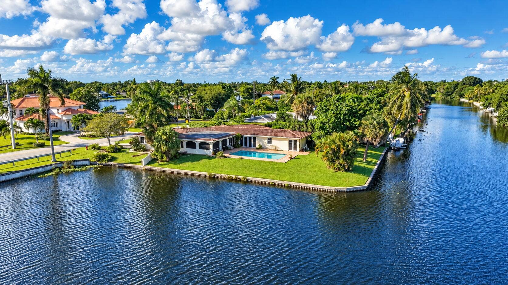 7438 Pine Tree Lane, West Palm Beach, FL 33406 Aerial