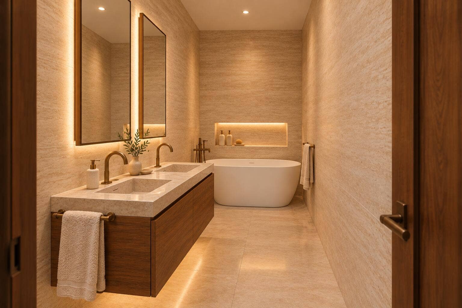 7438 Pine Tree Lane, West Palm Beach, FL 33406 RENDERING Primary Bath