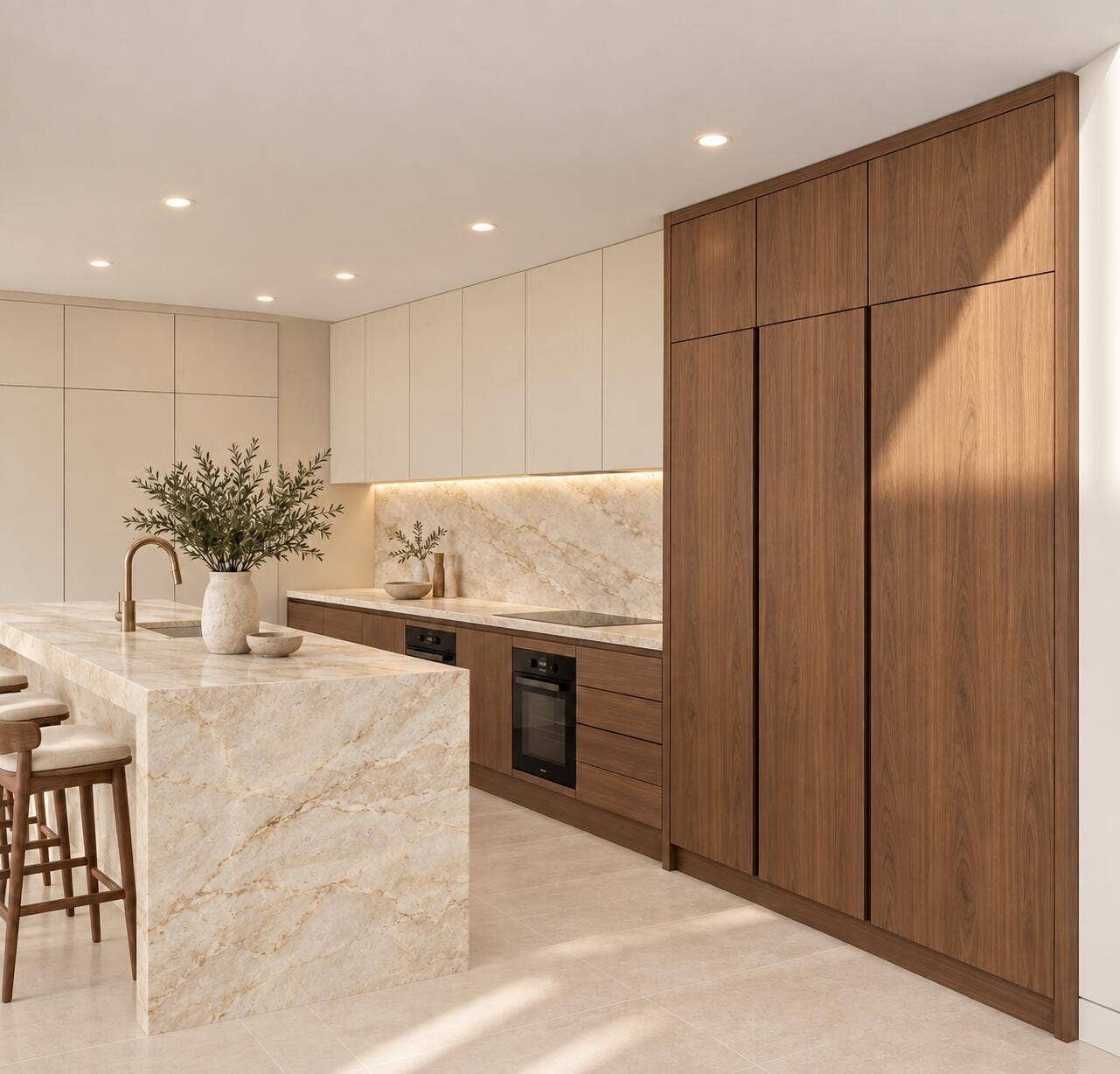 7438 Pine Tree Lane, West Palm Beach, FL 33406 RENDERING Kitchen