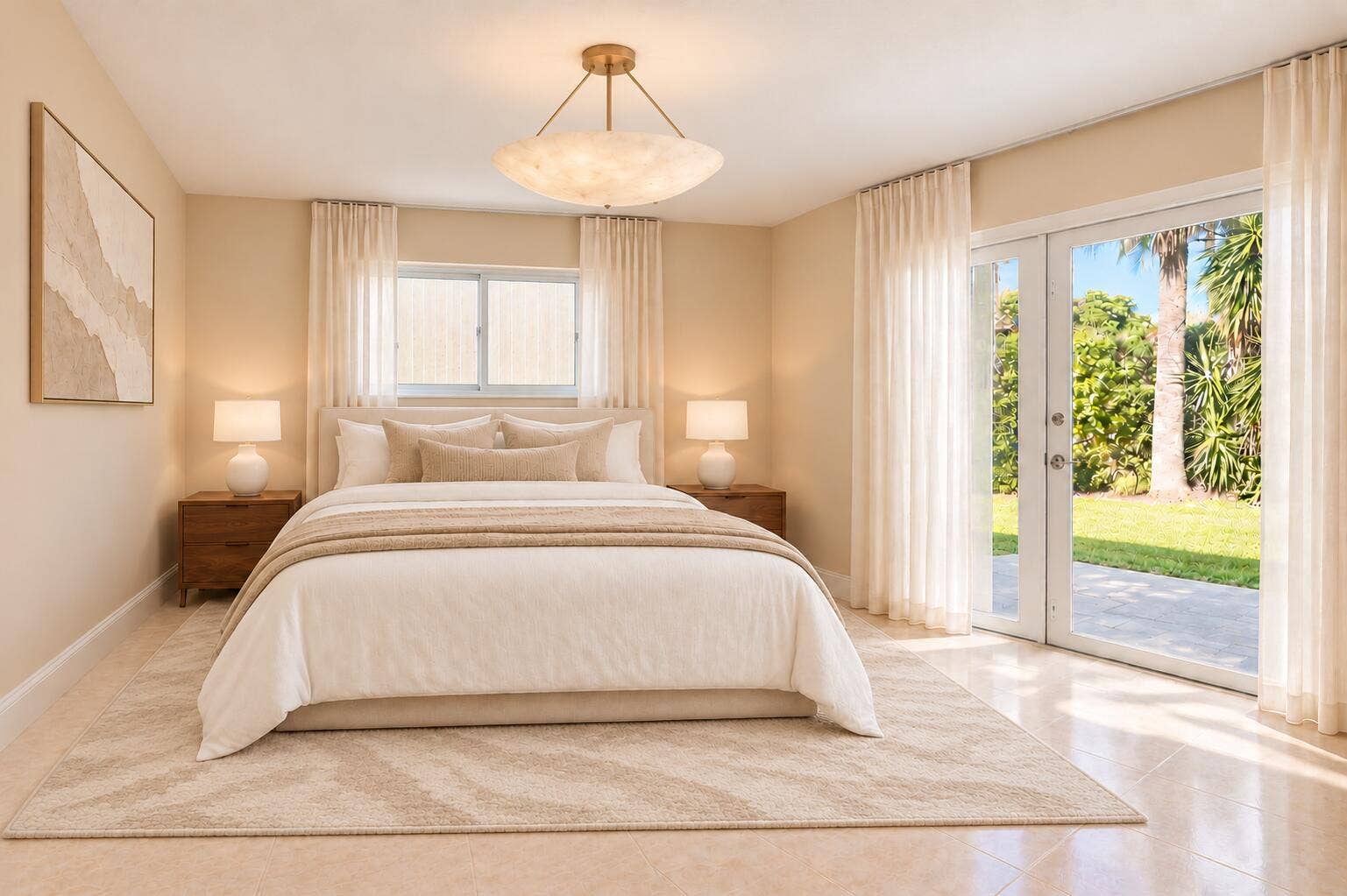 7438 Pine Tree Lane, West Palm Beach, FL 33406 RENDERING Guest Bedroom