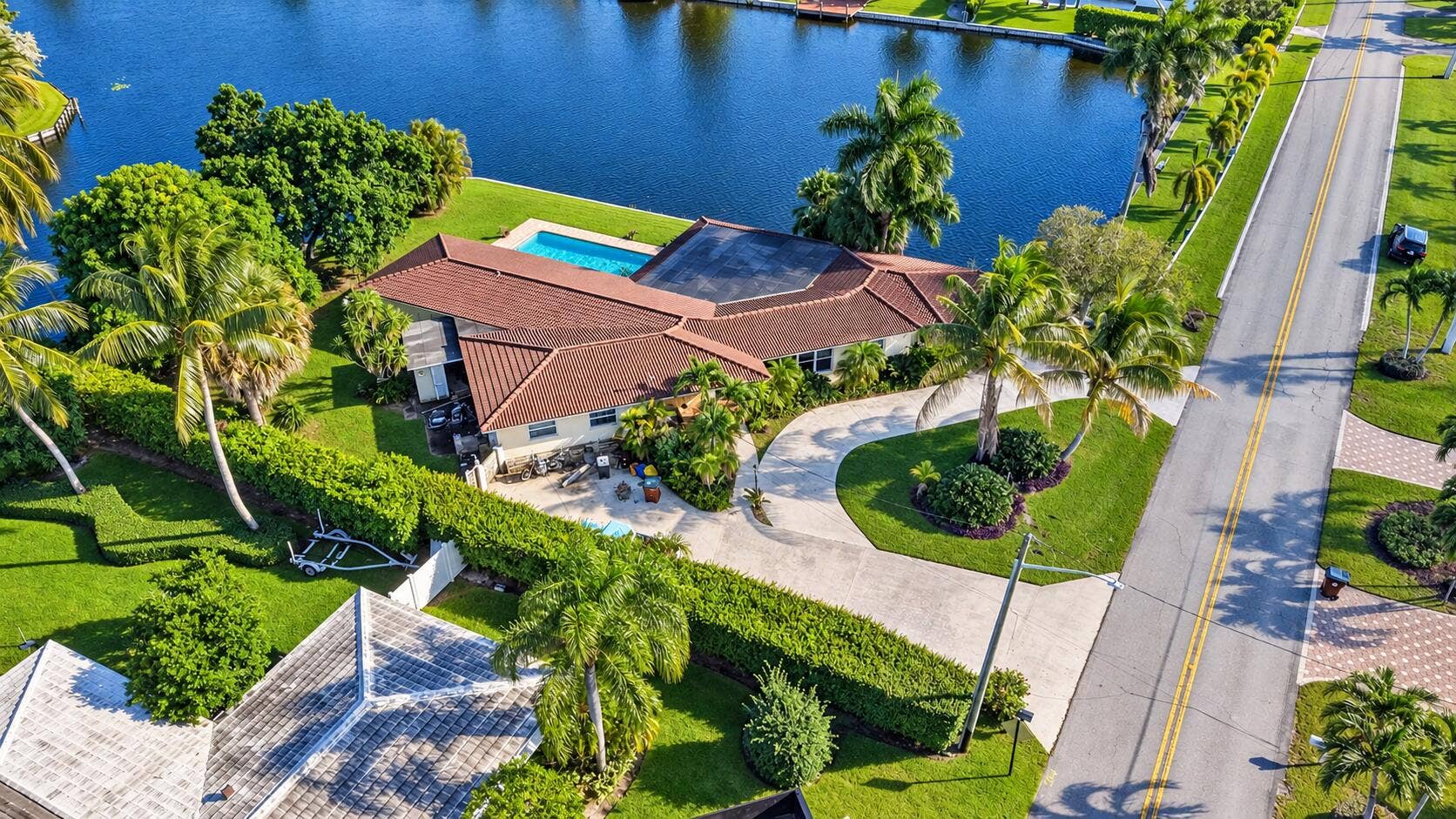 7438 Pine Tree Lane, West Palm Beach, FL 33406 Aerial