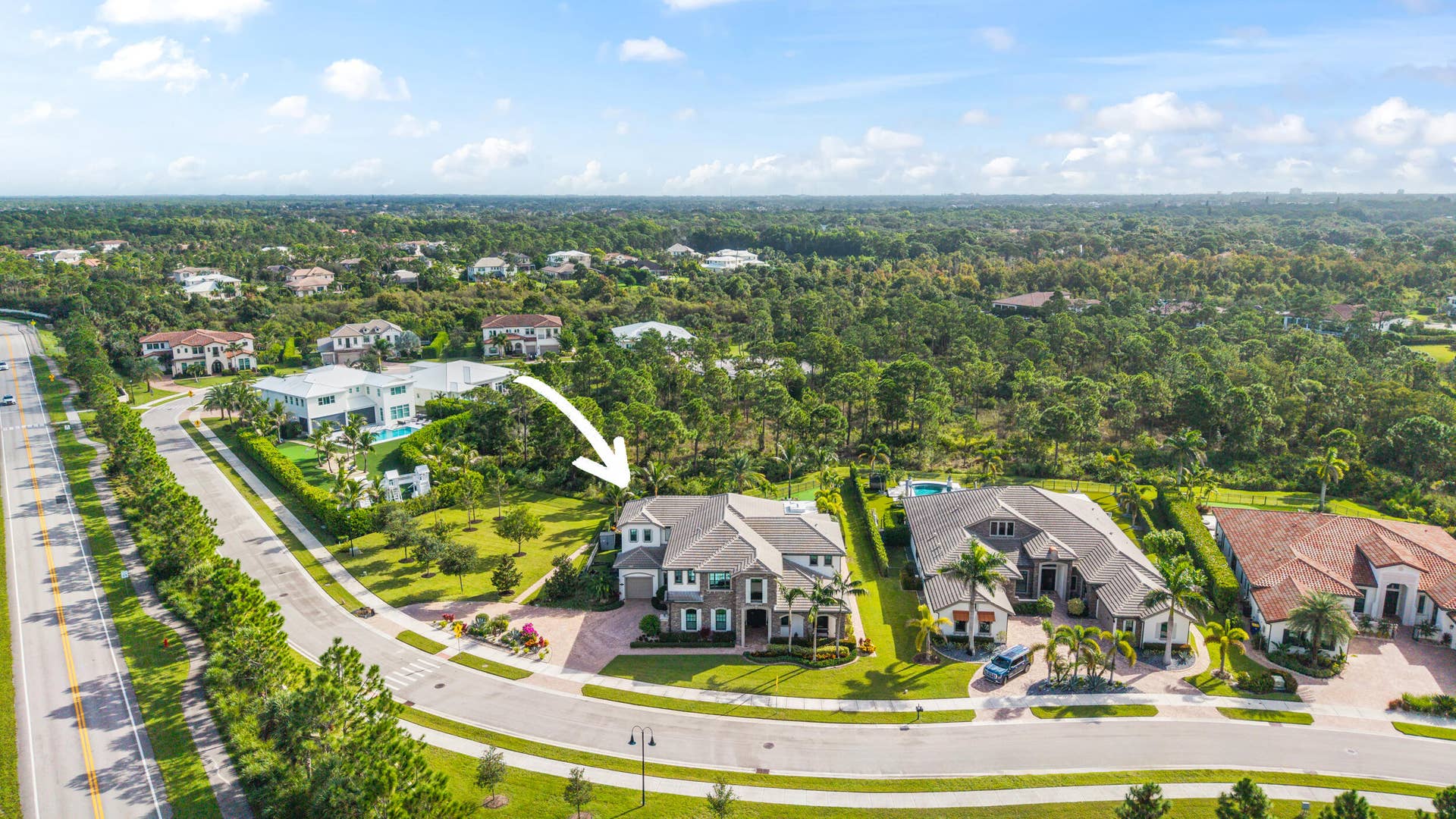 19743 SE Gallberry Drive, Jupiter, FL 33458 Aerial