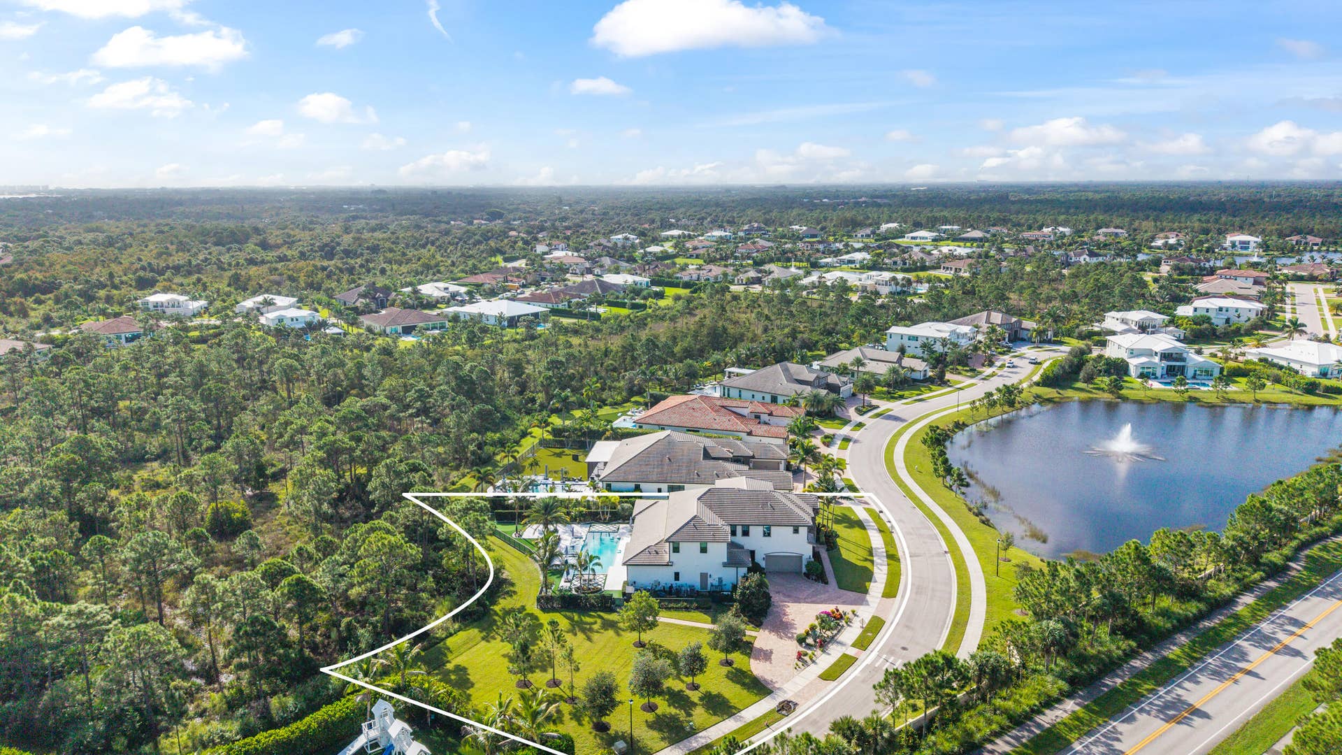 19743 SE Gallberry Drive, Jupiter, FL 33458 Aerial