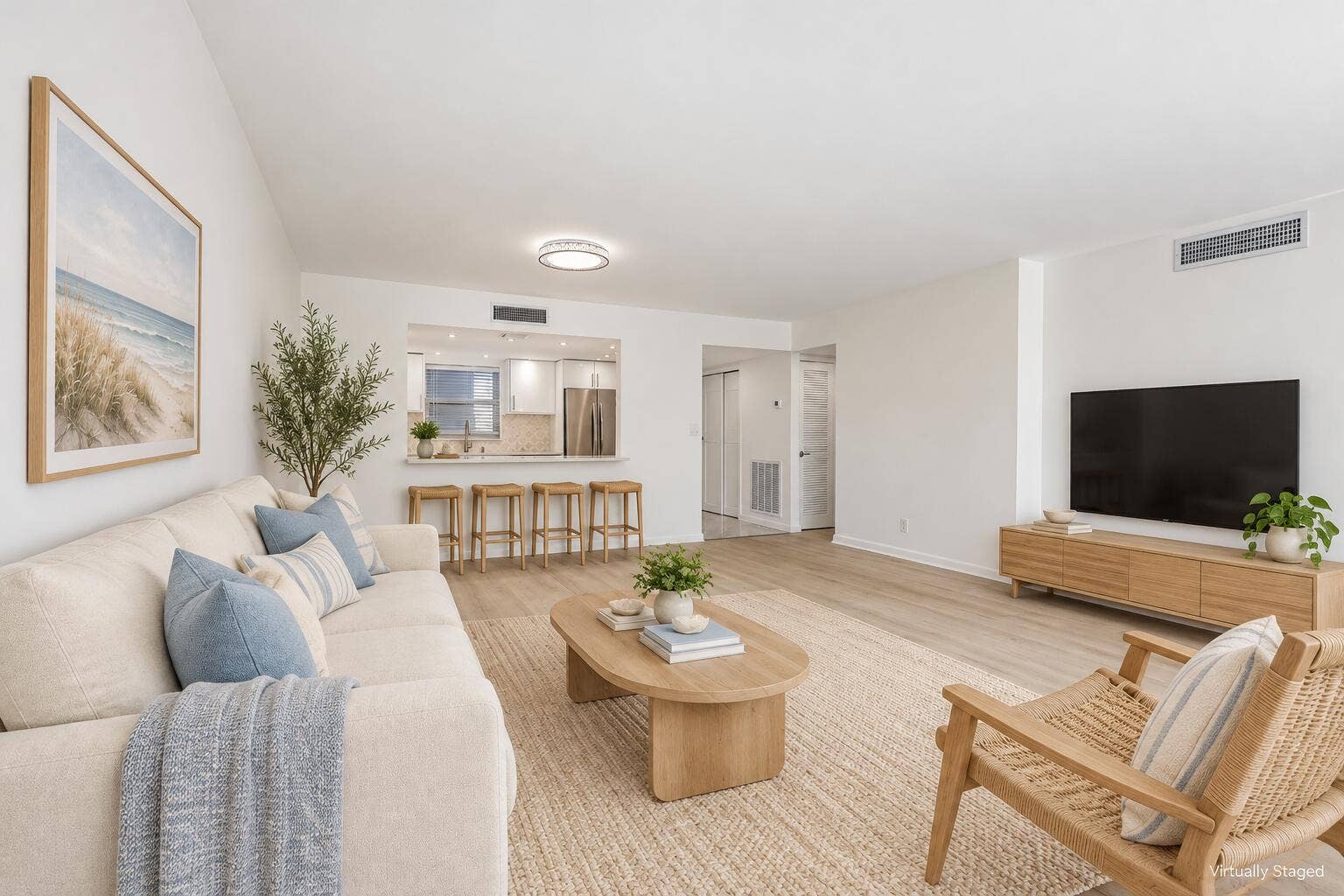 711 N Birch Road, #204, Fort Lauderdale, FL 33304 Virtually Staged-Furniture Only