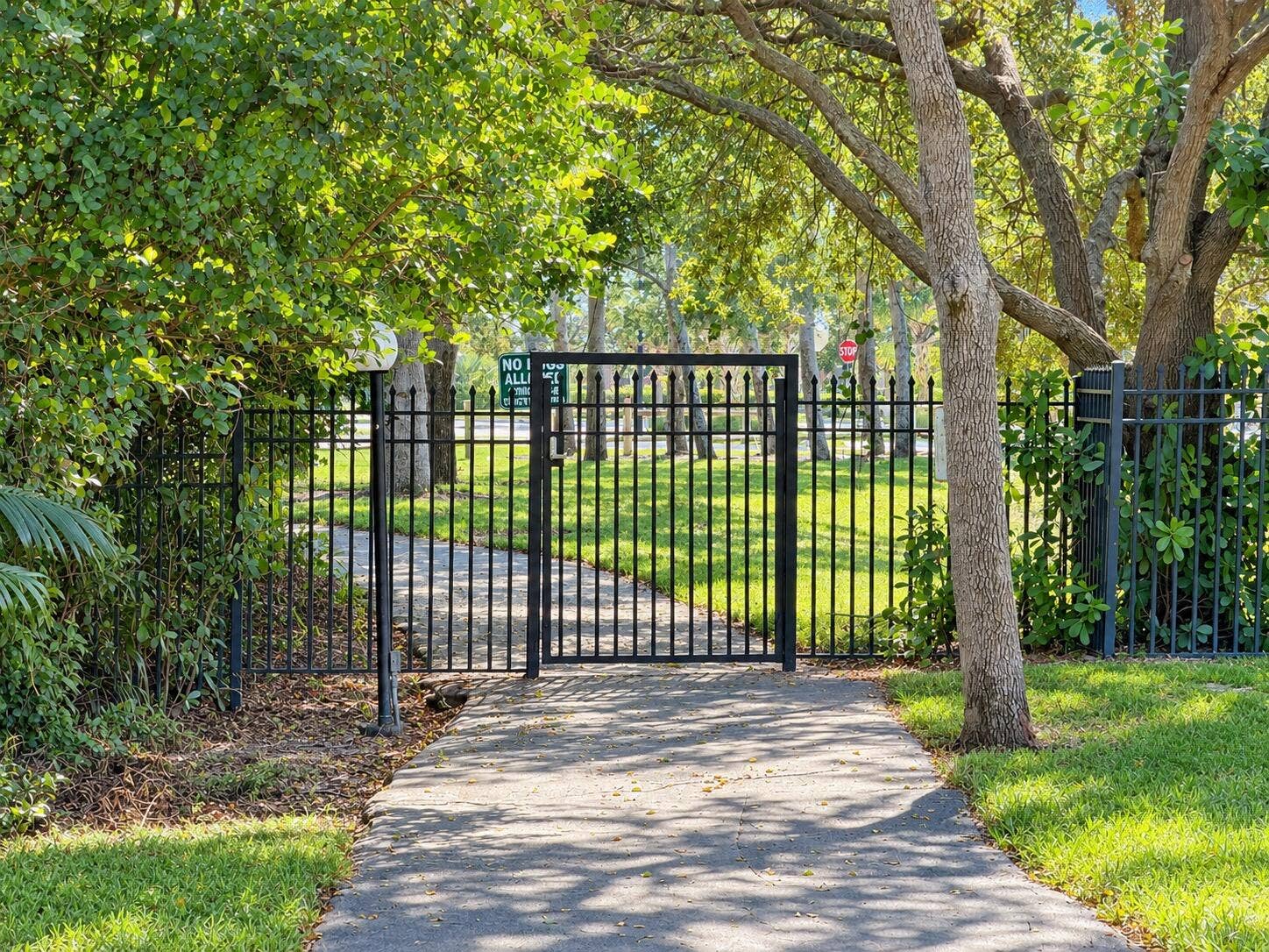 park entrance