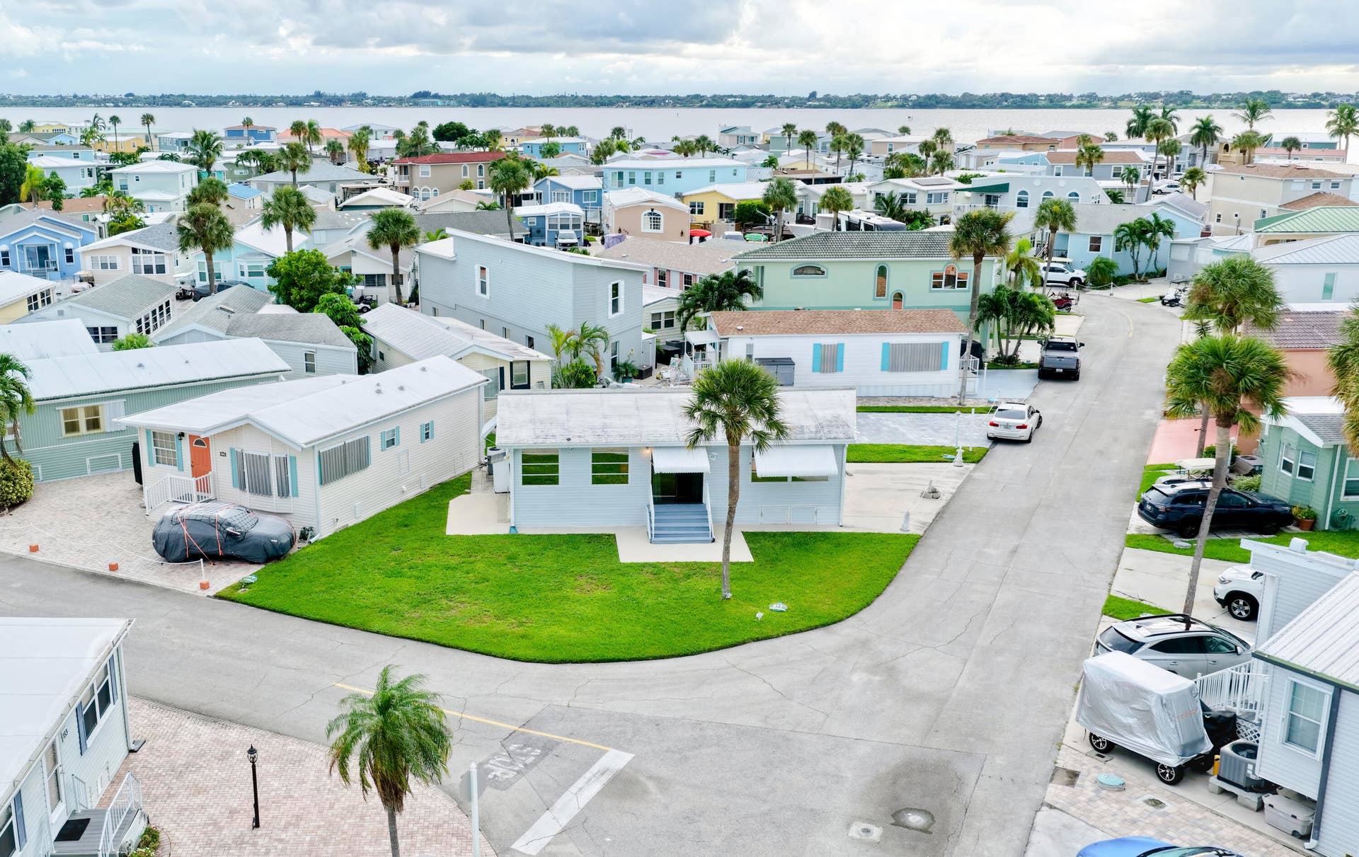 Front Ariel View