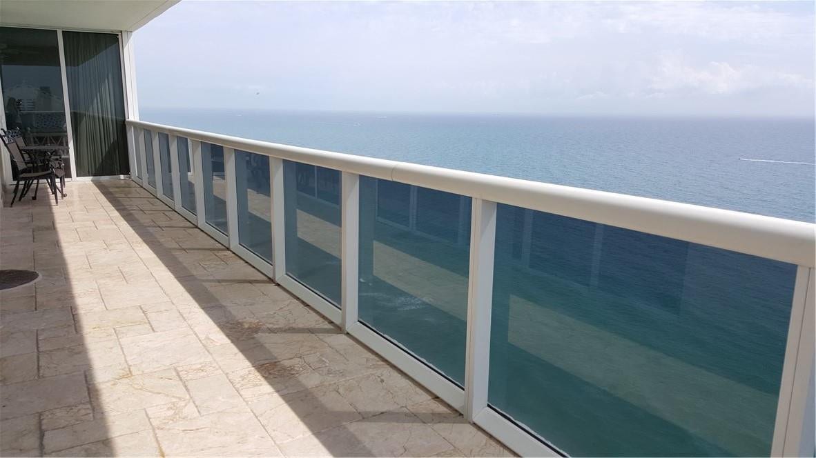 1830 S Ocean Drive, #3502, Hallandale Beach, FL 33009 Balcony
