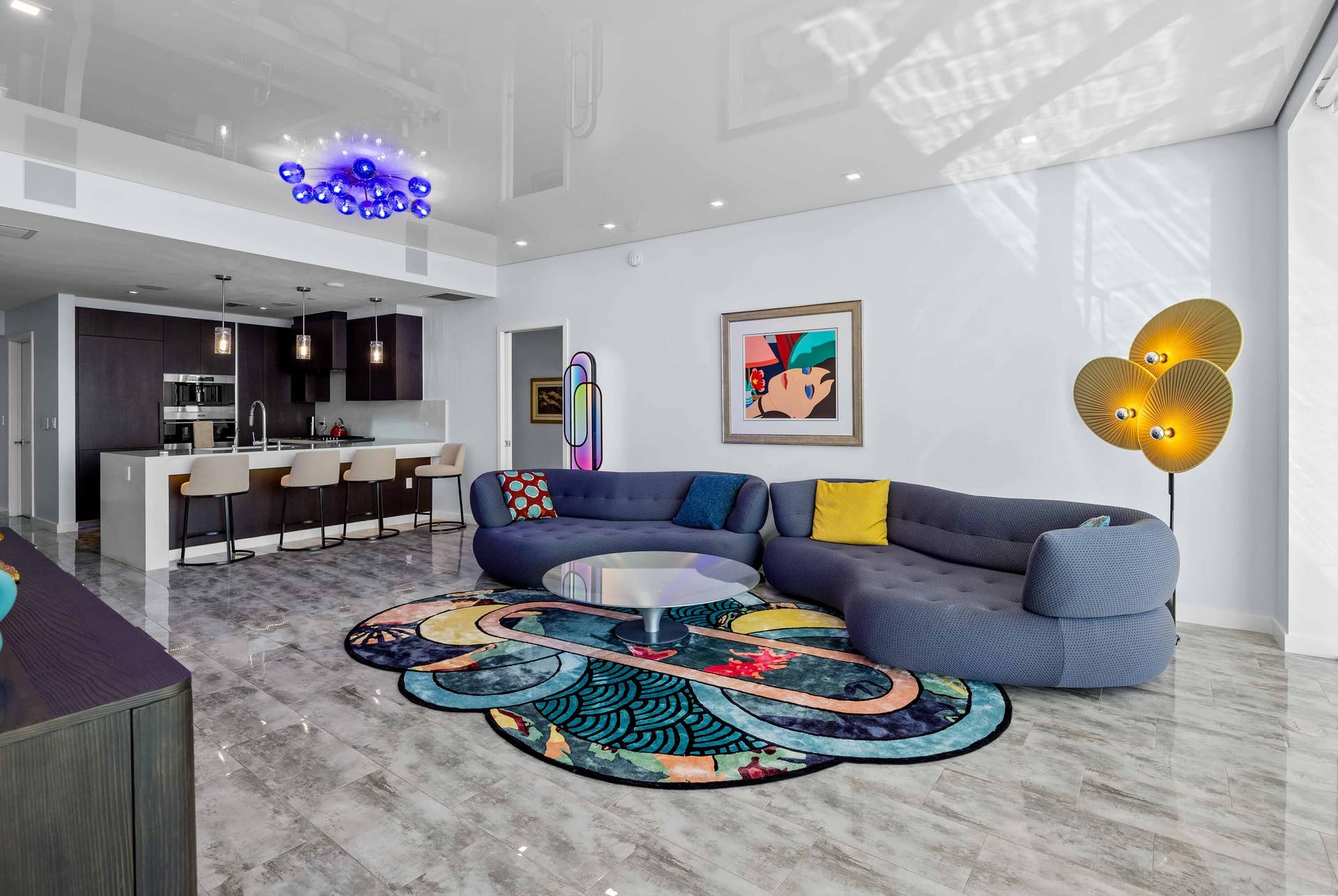 2200 N OCEAN Boulevard, #S1402, Fort Lauderdale, FL 33305 Large Open Living Space