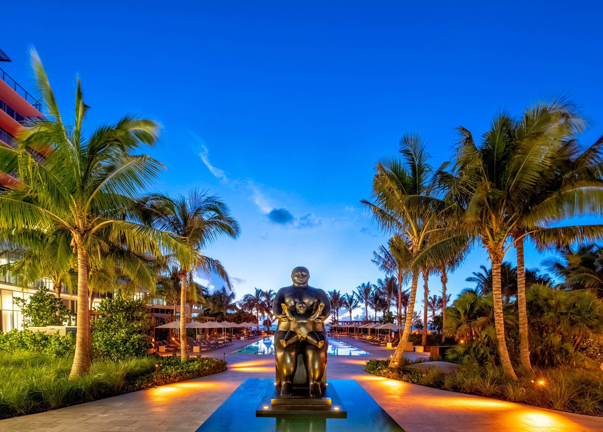 2200 N OCEAN Boulevard, #S1402, Fort Lauderdale, FL 33305 Auberge Pool Night