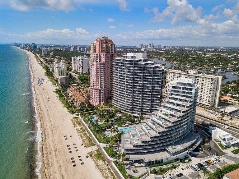 2200 N OCEAN Boulevard, #S1402, Fort Lauderdale, FL 33305 Auberge Aerial 7