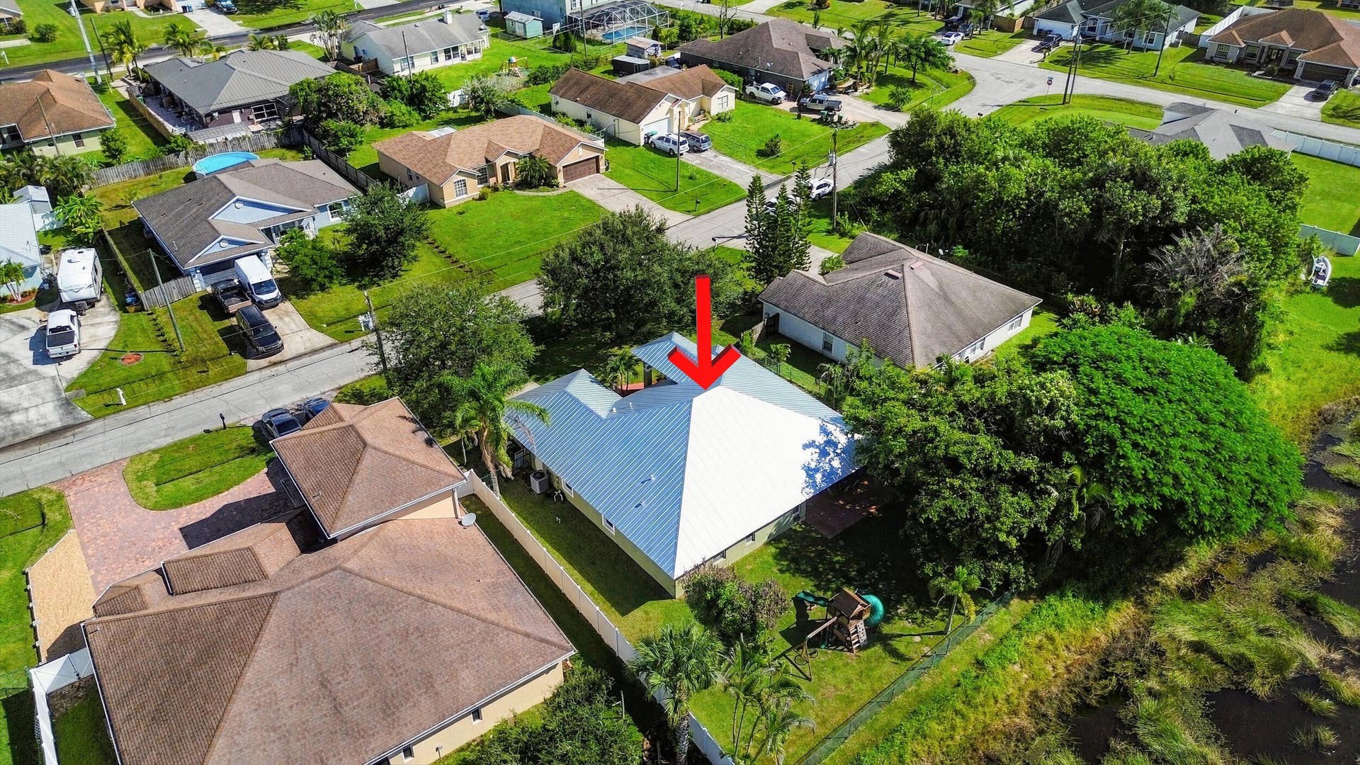 2326 SW WEBSTER Lane, Port St Lucie, FL 34953 aerial