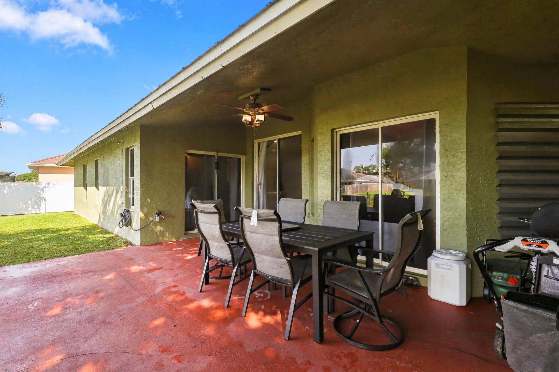 2326 SW WEBSTER Lane, Port St Lucie, FL 34953 backyard