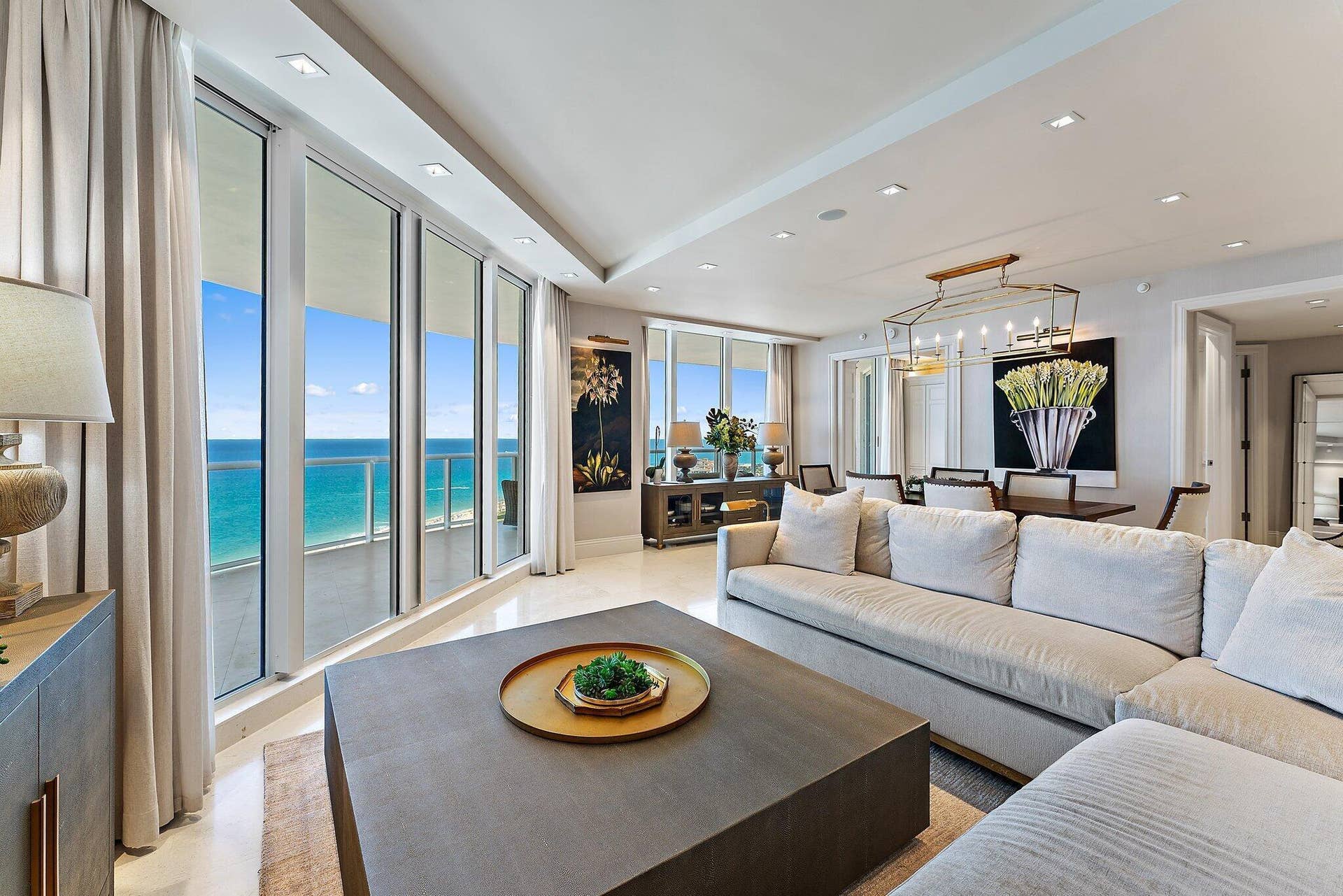 2700 N Ocean Drive, #2304b, Singer Island, FL 33404 Living Room