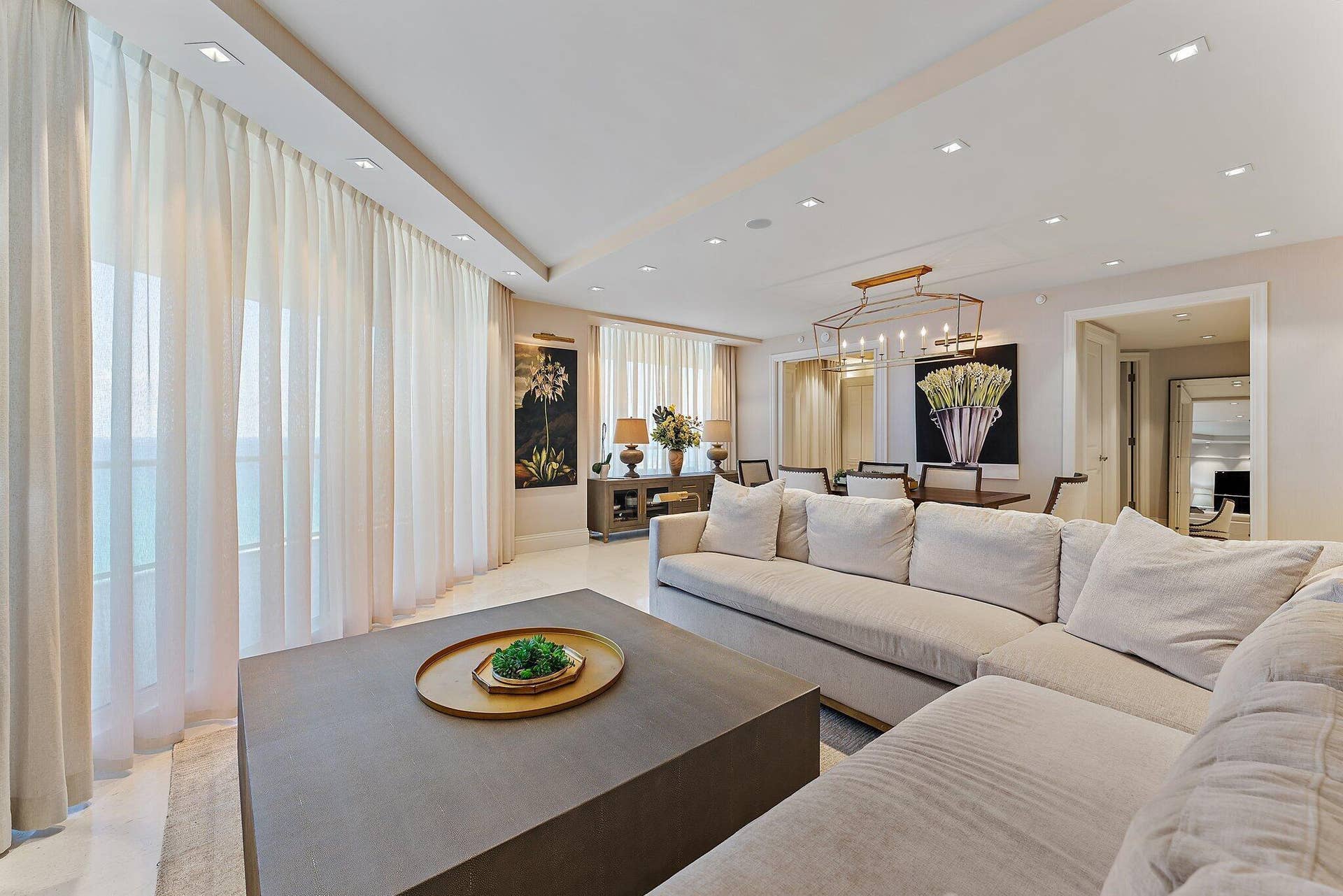 2700 N Ocean Drive, #2304b, Singer Island, FL 33404 Living Room