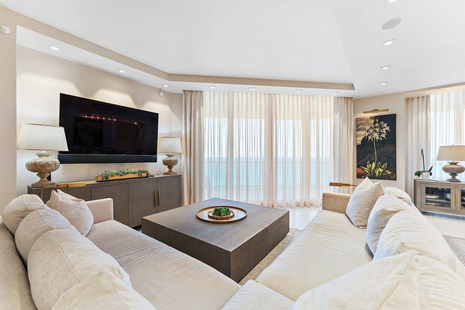 2700 N Ocean Drive, #2304b, Singer Island, FL 33404 Living Room