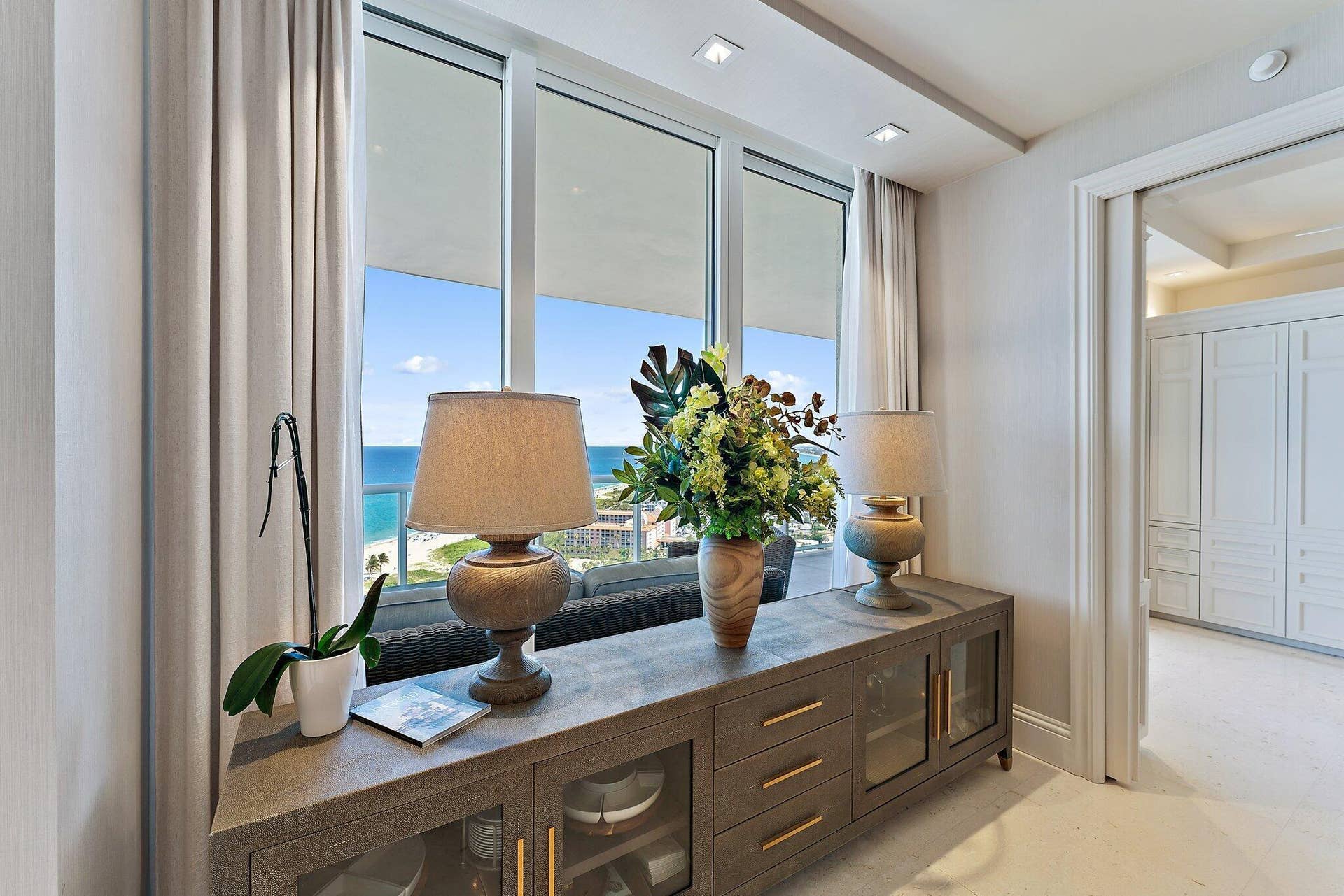 2700 N Ocean Drive, #2304b, Singer Island, FL 33404 Dining Room Views