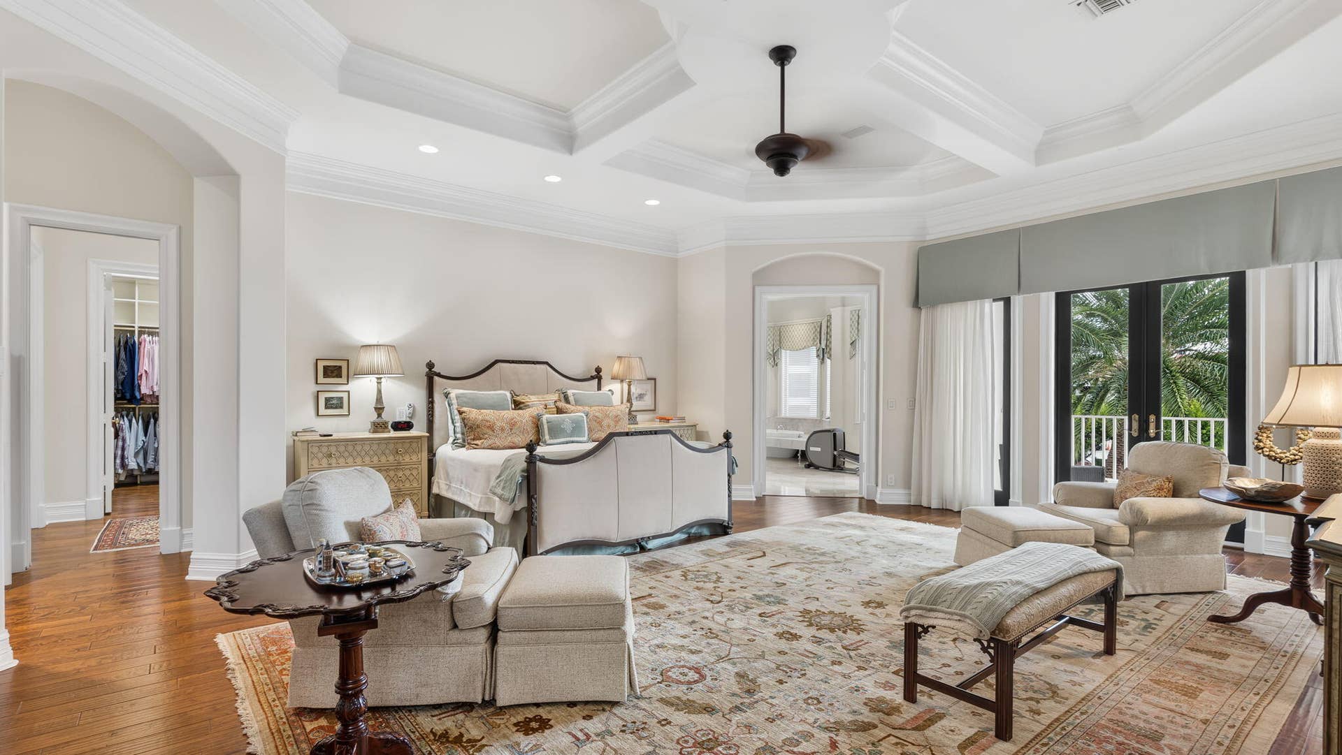 1014 Grand Court, Highland Beach, FL 33487 Primary Suite overlooks intracoastal