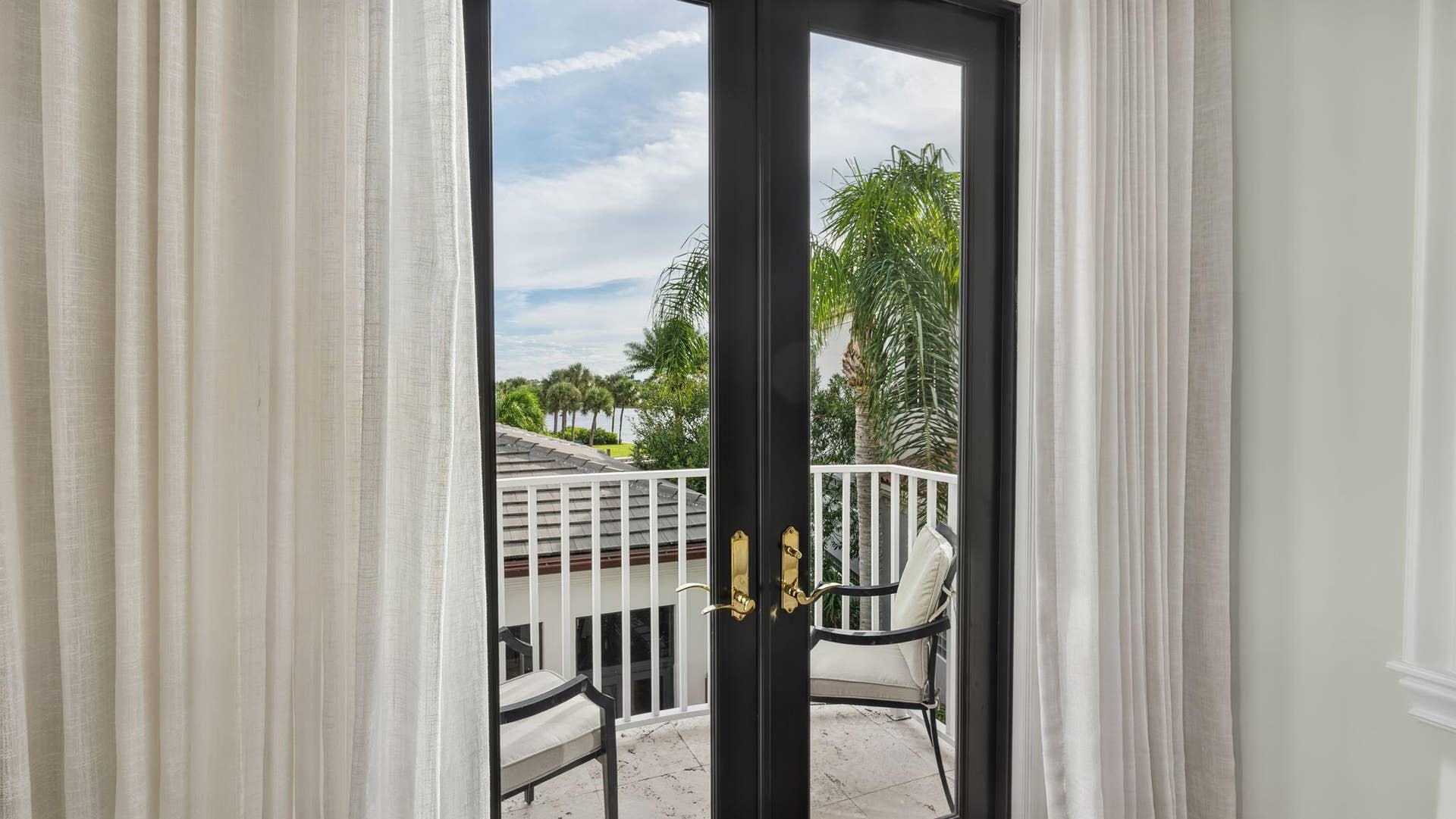 1014 Grand Court, Highland Beach, FL 33487 View and Balcony from Guest Suite #4