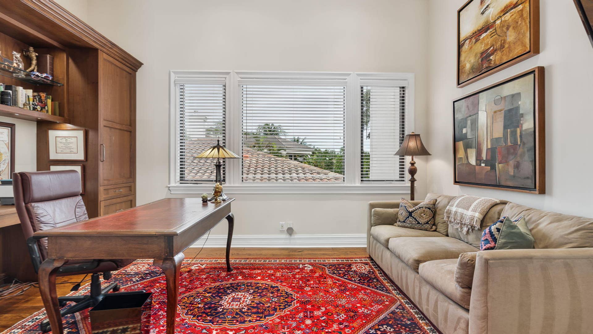 1014 Grand Court, Highland Beach, FL 33487 Dedicated Office with Pocket Doors