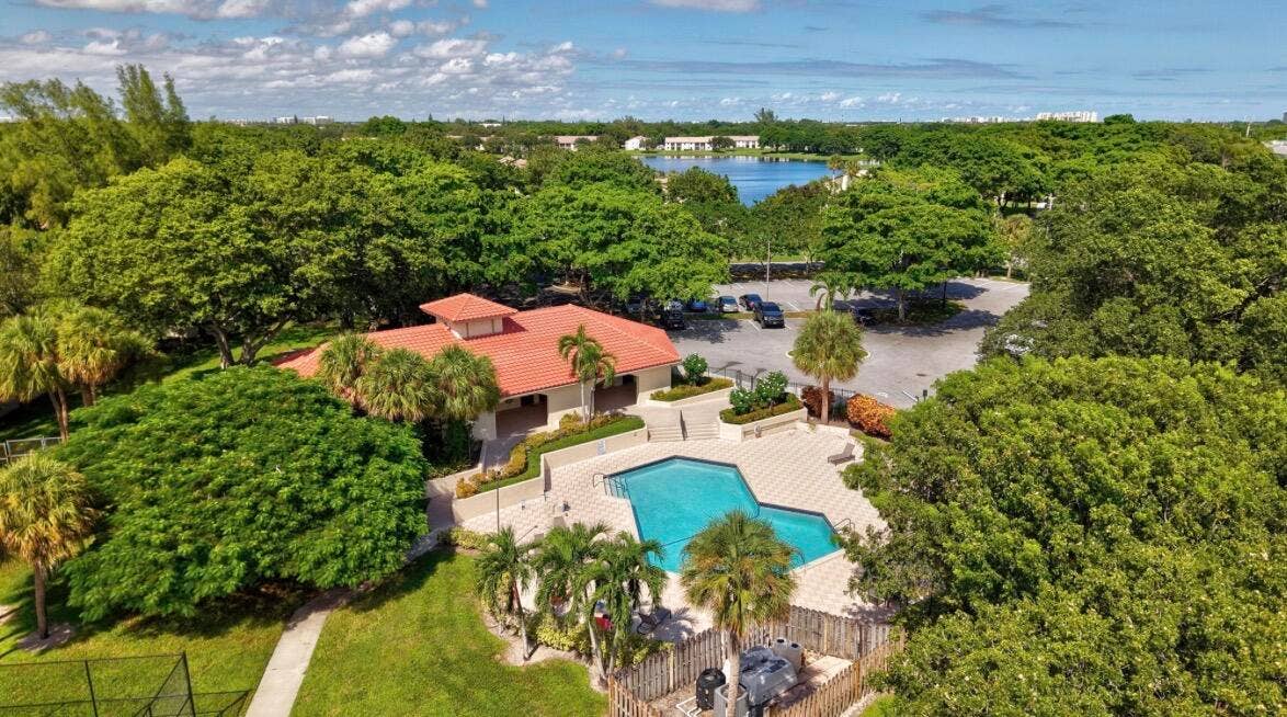 Pool and club room