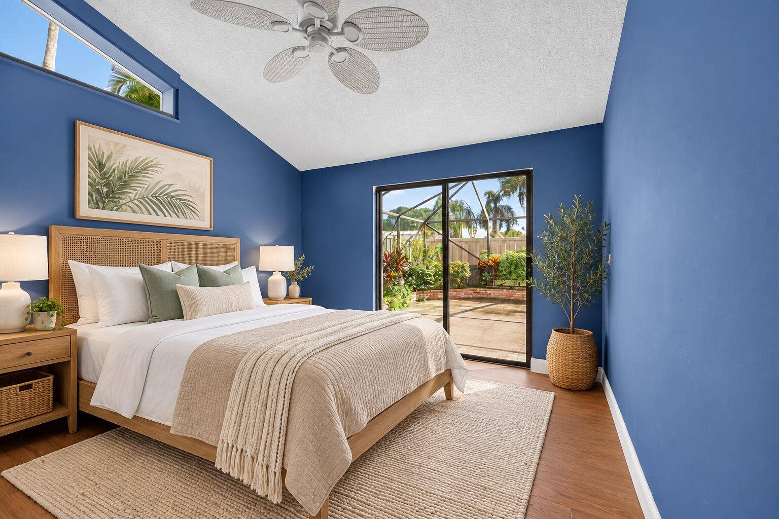 5950 Golden Eagle Circle, Palm Beach Gardens, FL 33418 Bedroom 2 Virtually Staged