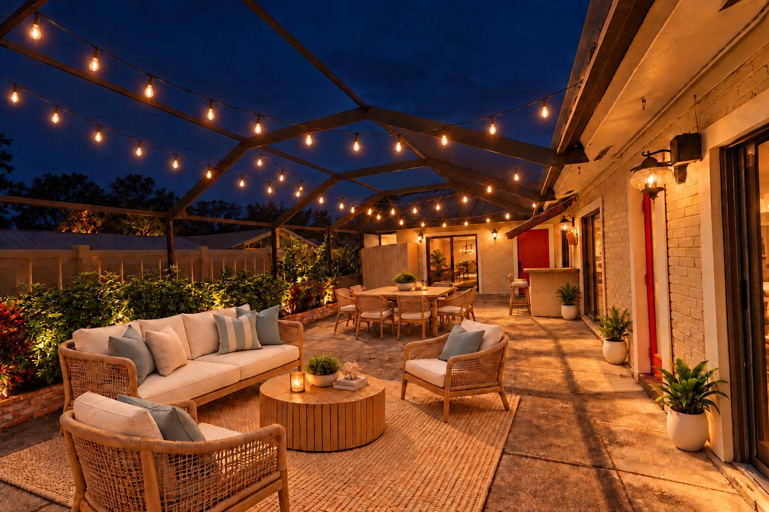 5950 Golden Eagle Circle, Palm Beach Gardens, FL 33418 Fully screened Patio