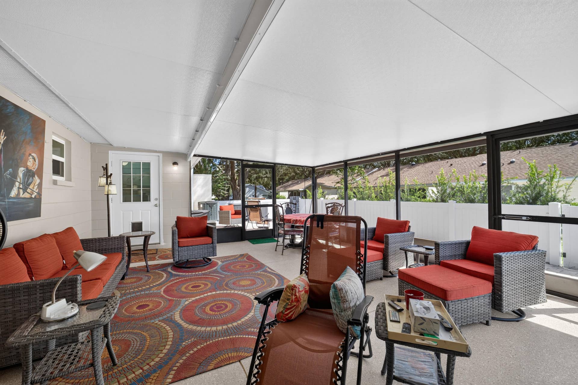 9675 SW 85th Avenue, #B, Ocala, FL 34481 Covered Screened Porch