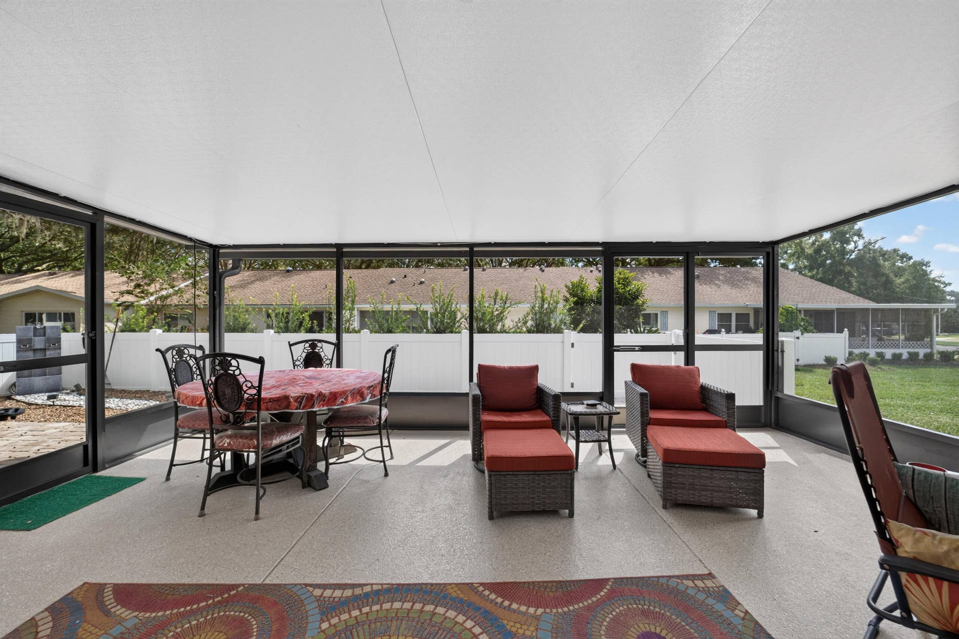 9675 SW 85th Avenue, #B, Ocala, FL 34481 Covered Screened Porch