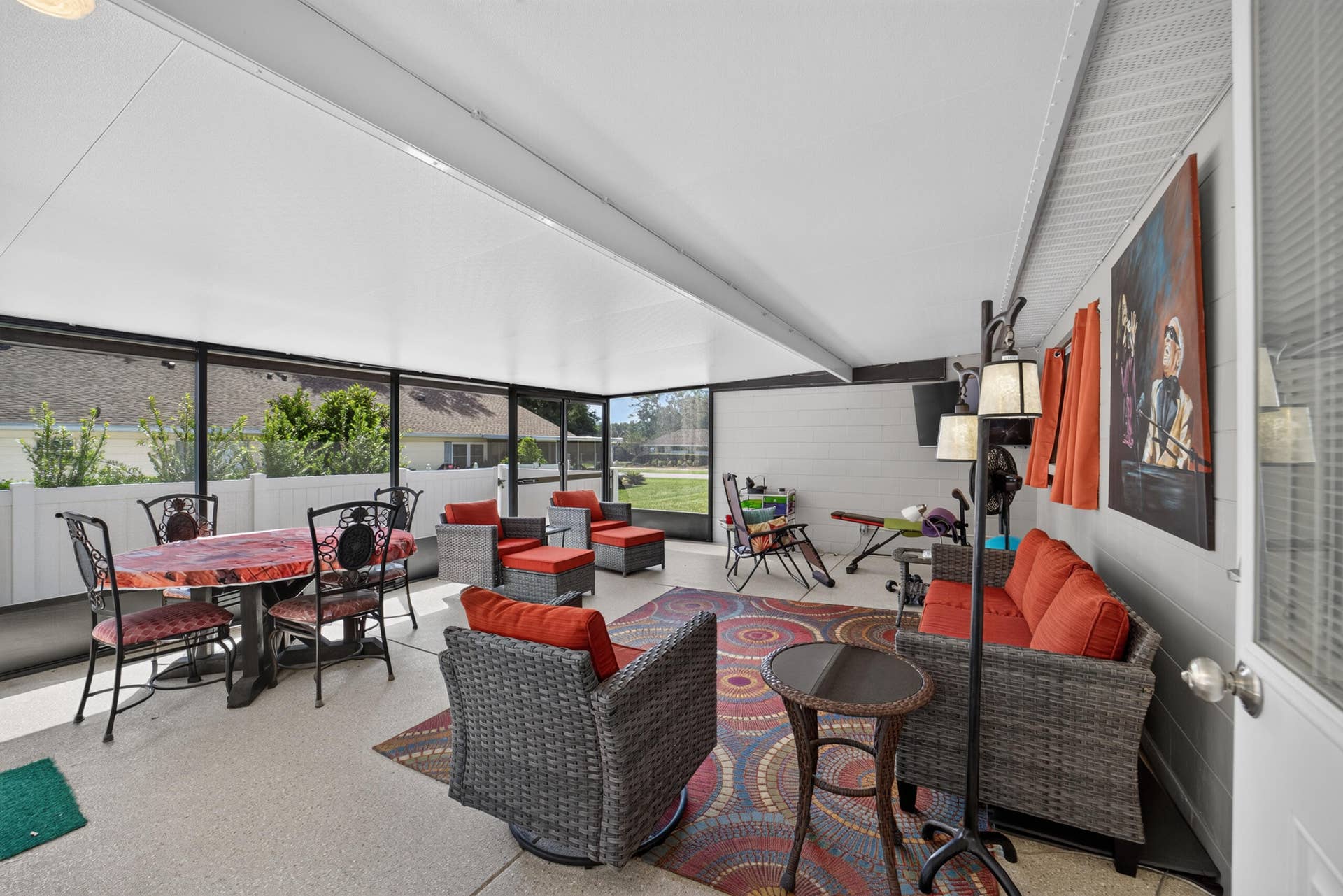9675 SW 85th Avenue, #B, Ocala, FL 34481 Covered Screened Porch