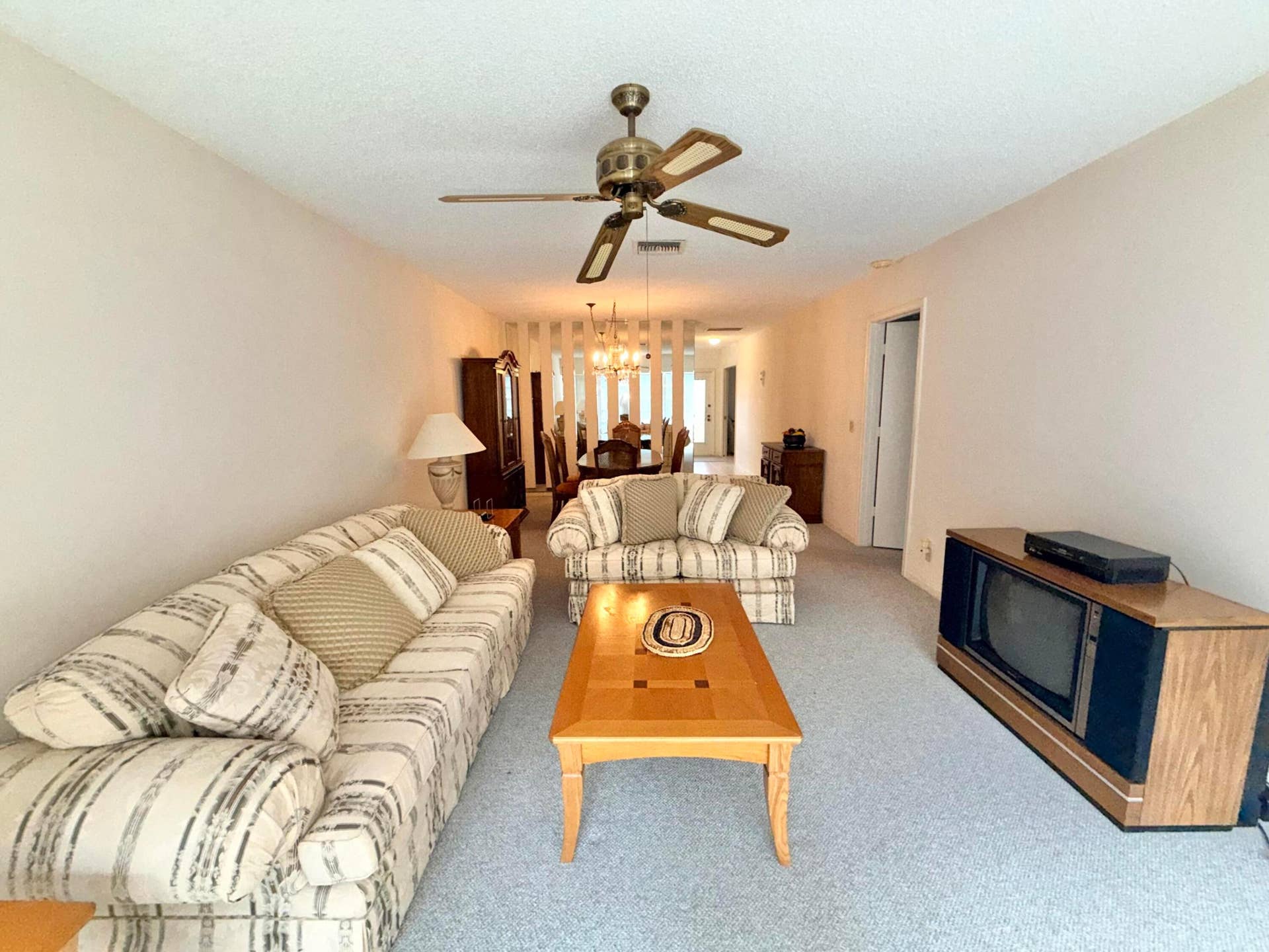 1150 Mahogany Way, #203, Delray Beach, FL 33445 Living room to dining area
