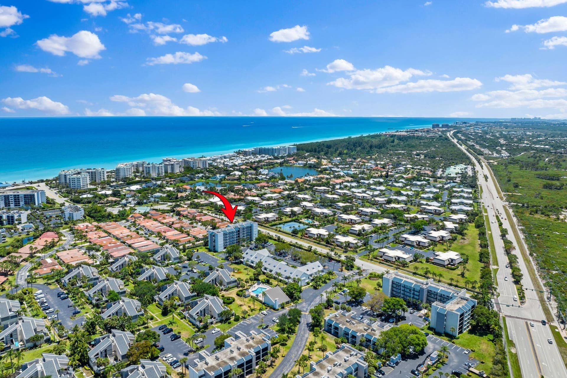 1605 S Us Highway 1, #M3-502, Jupiter, Jupiter, FL 33477 Aerial View of M3 Bldg