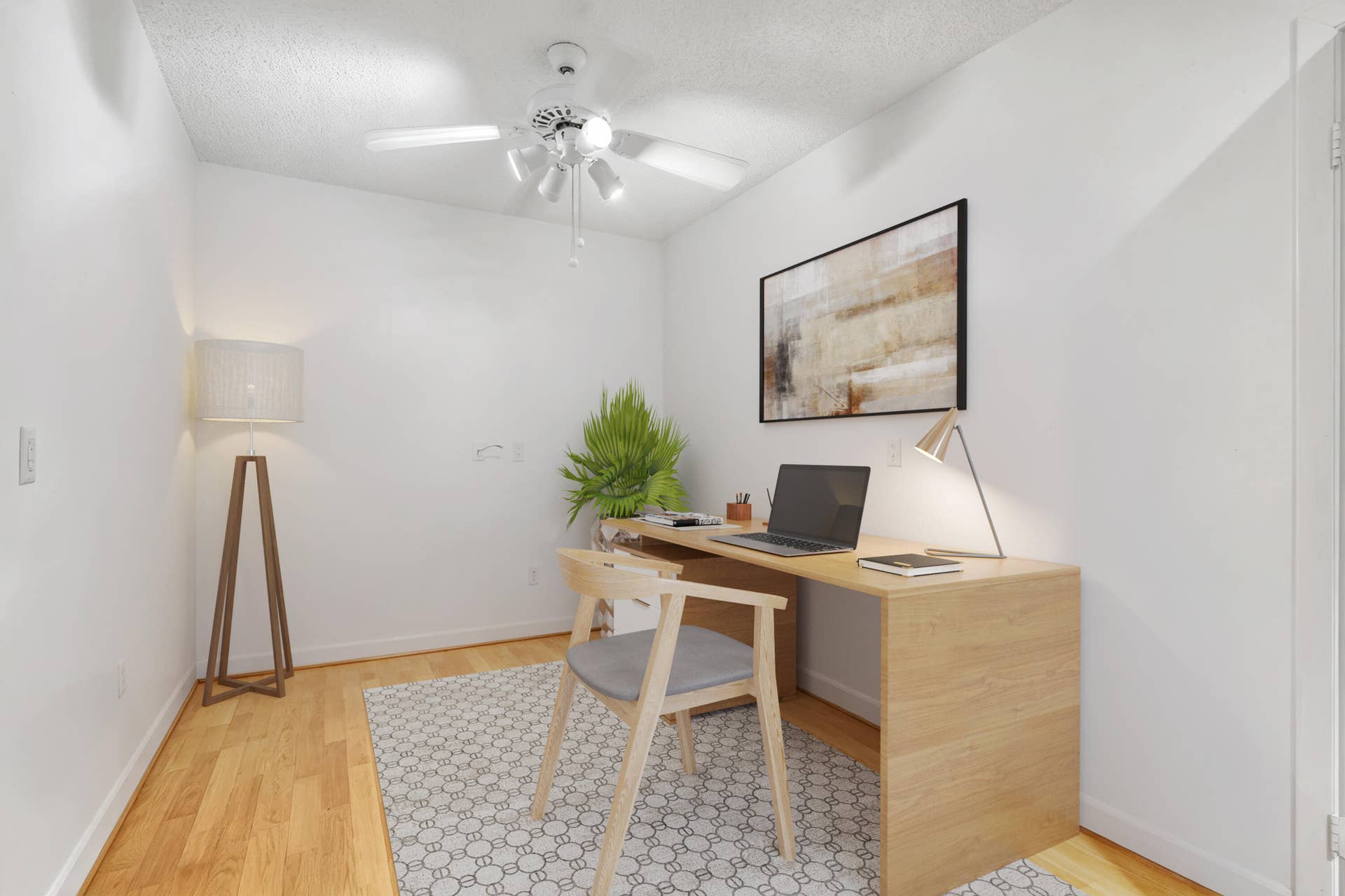 2621 VILLAGE Boulevard, #203, West Palm Beach, FL 33409 Virtually staged laundry room