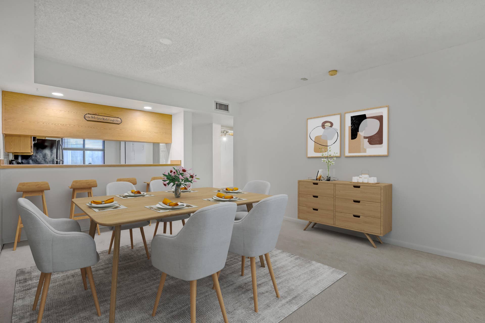 2621 VILLAGE Boulevard, #203, West Palm Beach, FL 33409 Virtually staged