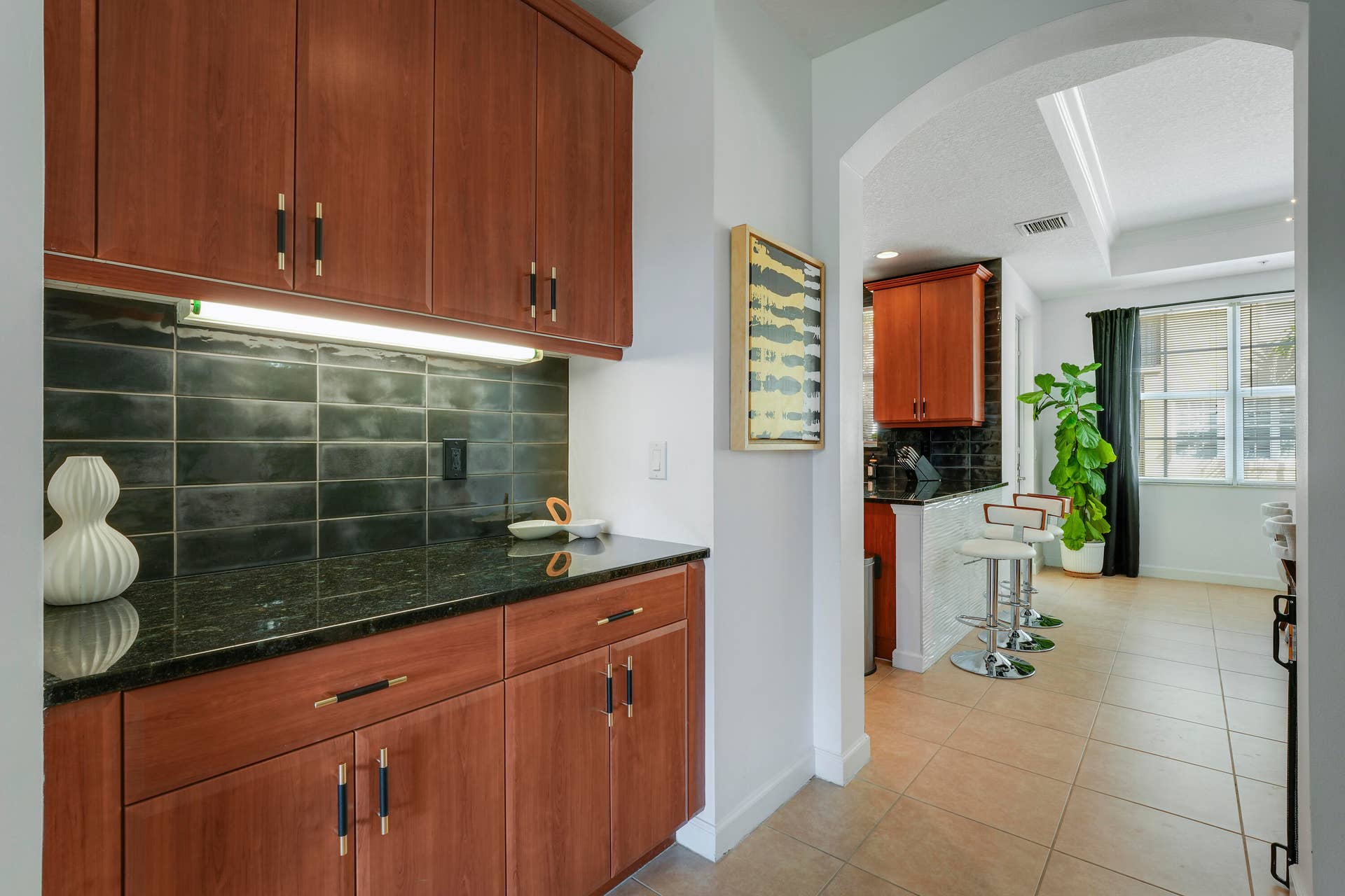Coffee Bar / Extra Pantry / Hallway