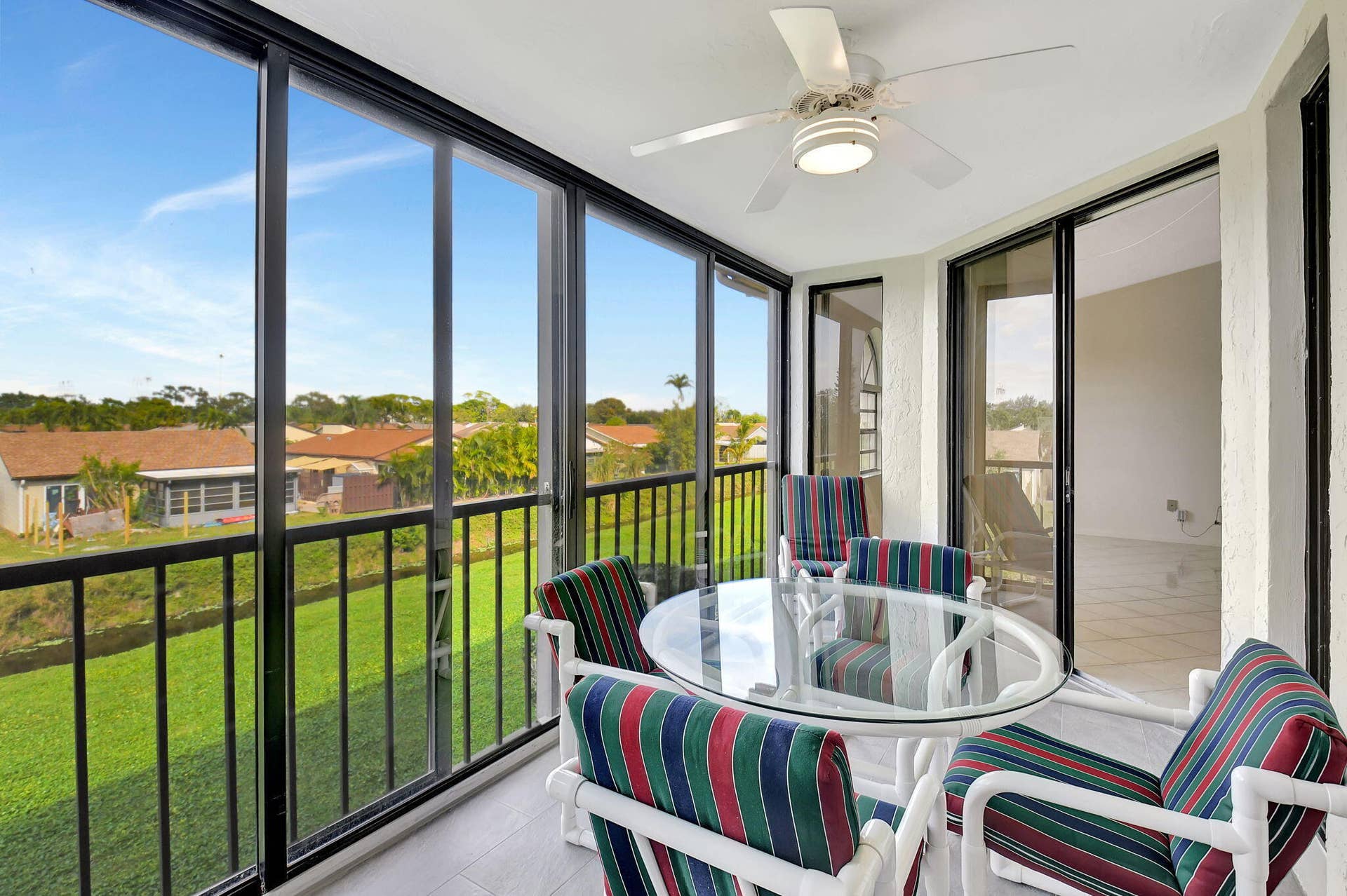 Glass & Screen Enclosed Balcony