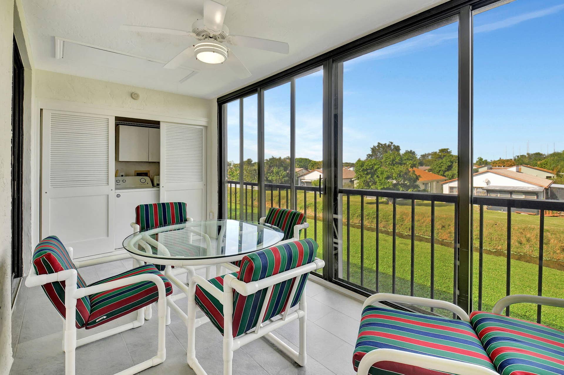 Glass & Screen Enclosed Balcony