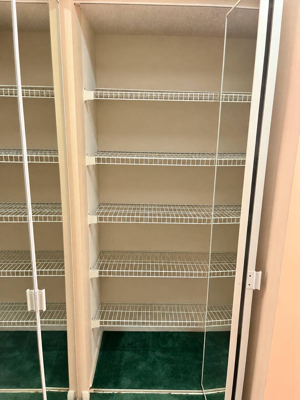 linen closet empty