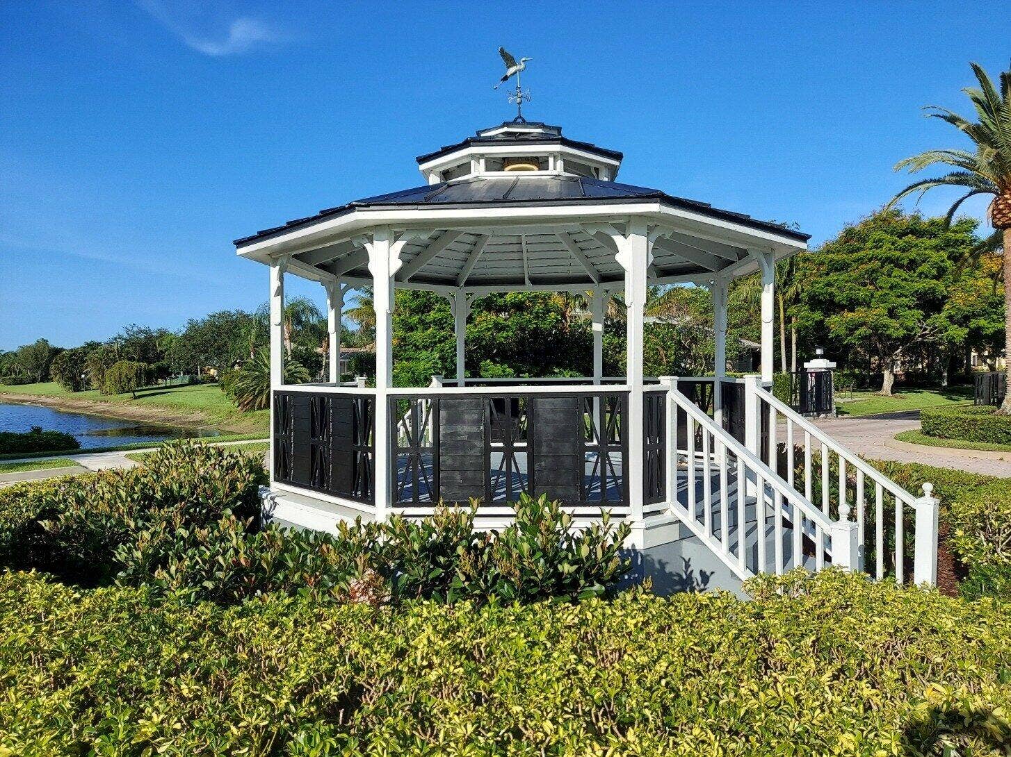 5530 SW Orchid Bay Drive, Palm City, FL 34990 entrance gazebo