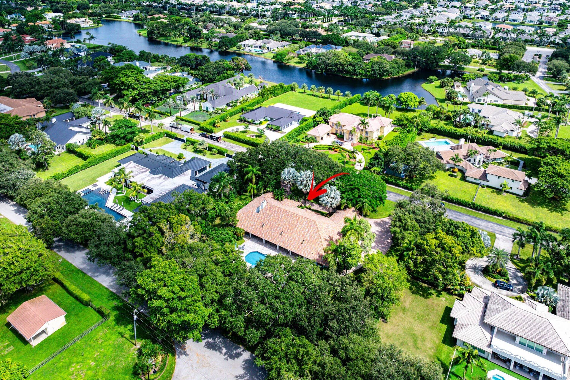 17888 Fieldbrook Circle E, Boca Raton, FL 33496 Aerial - Rear