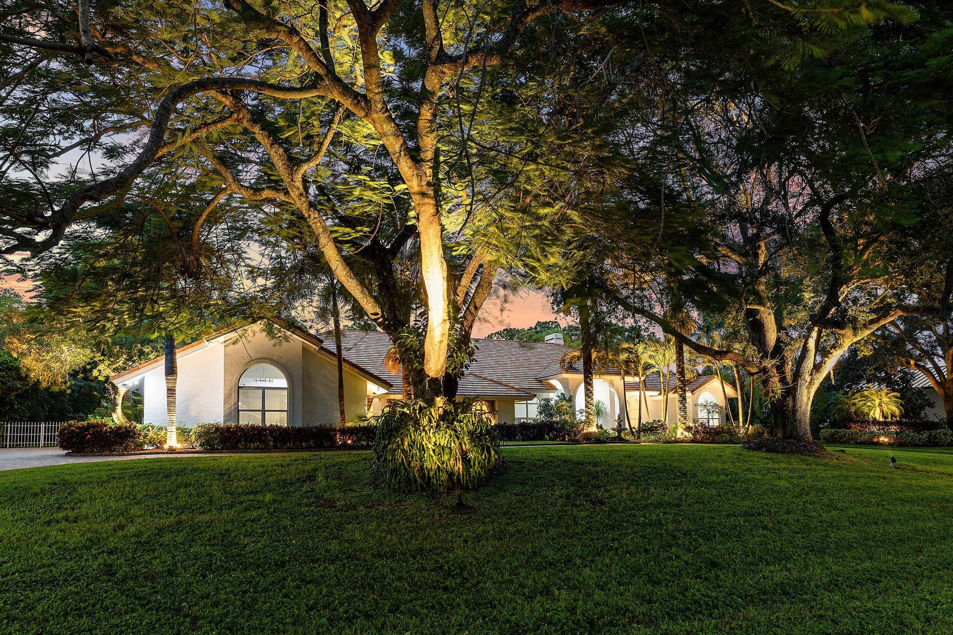 17888 Fieldbrook Circle E, Boca Raton, FL 33496 Twilight - Front