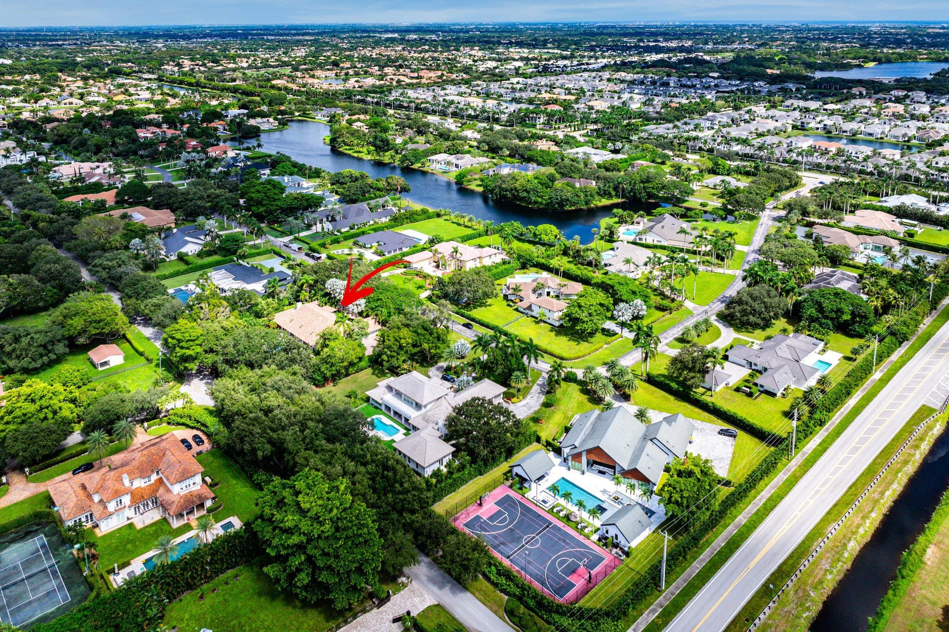 17888 Fieldbrook Circle E, Boca Raton, FL 33496 Aerial