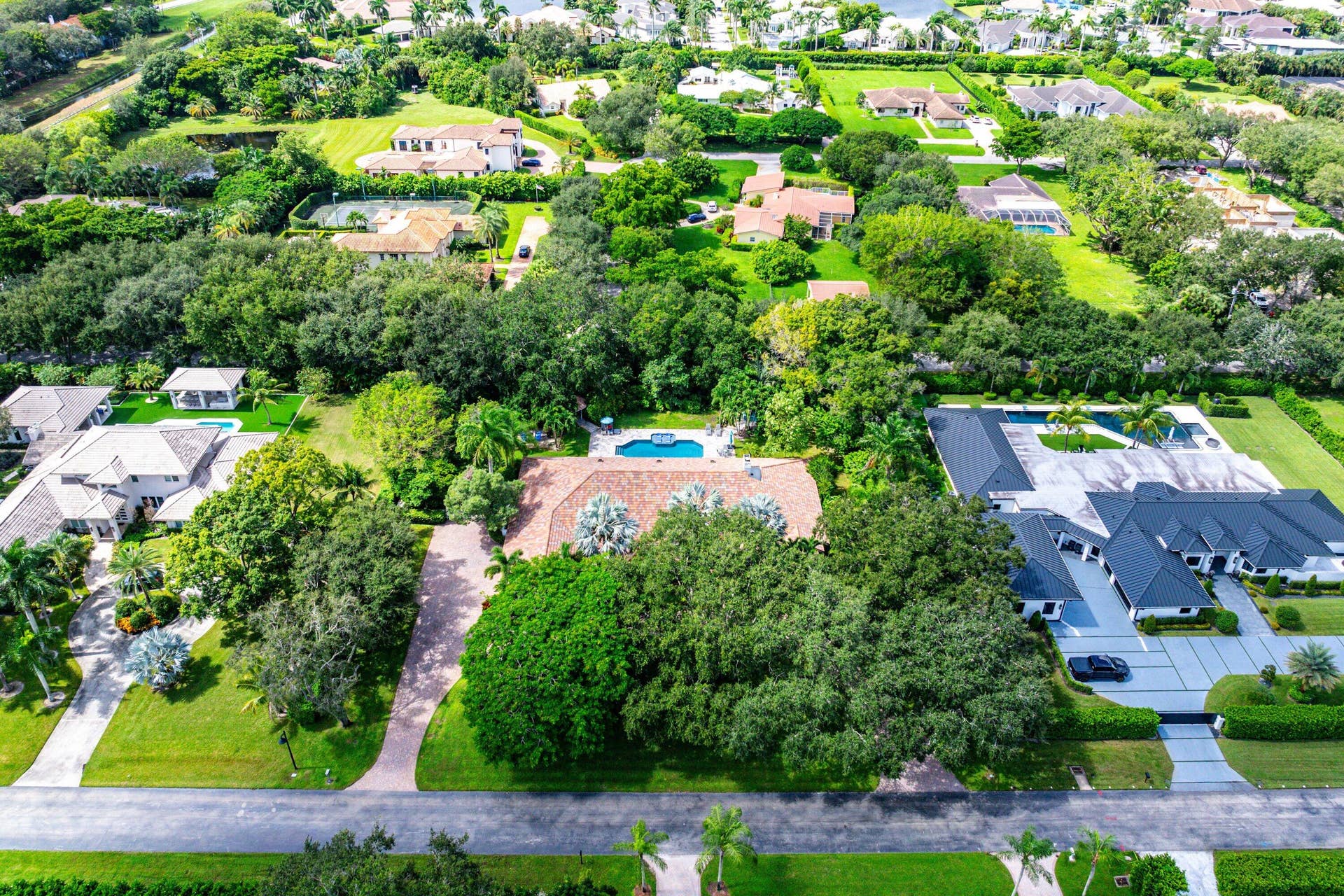17888 Fieldbrook Circle E, Boca Raton, FL 33496 Aerial - Front