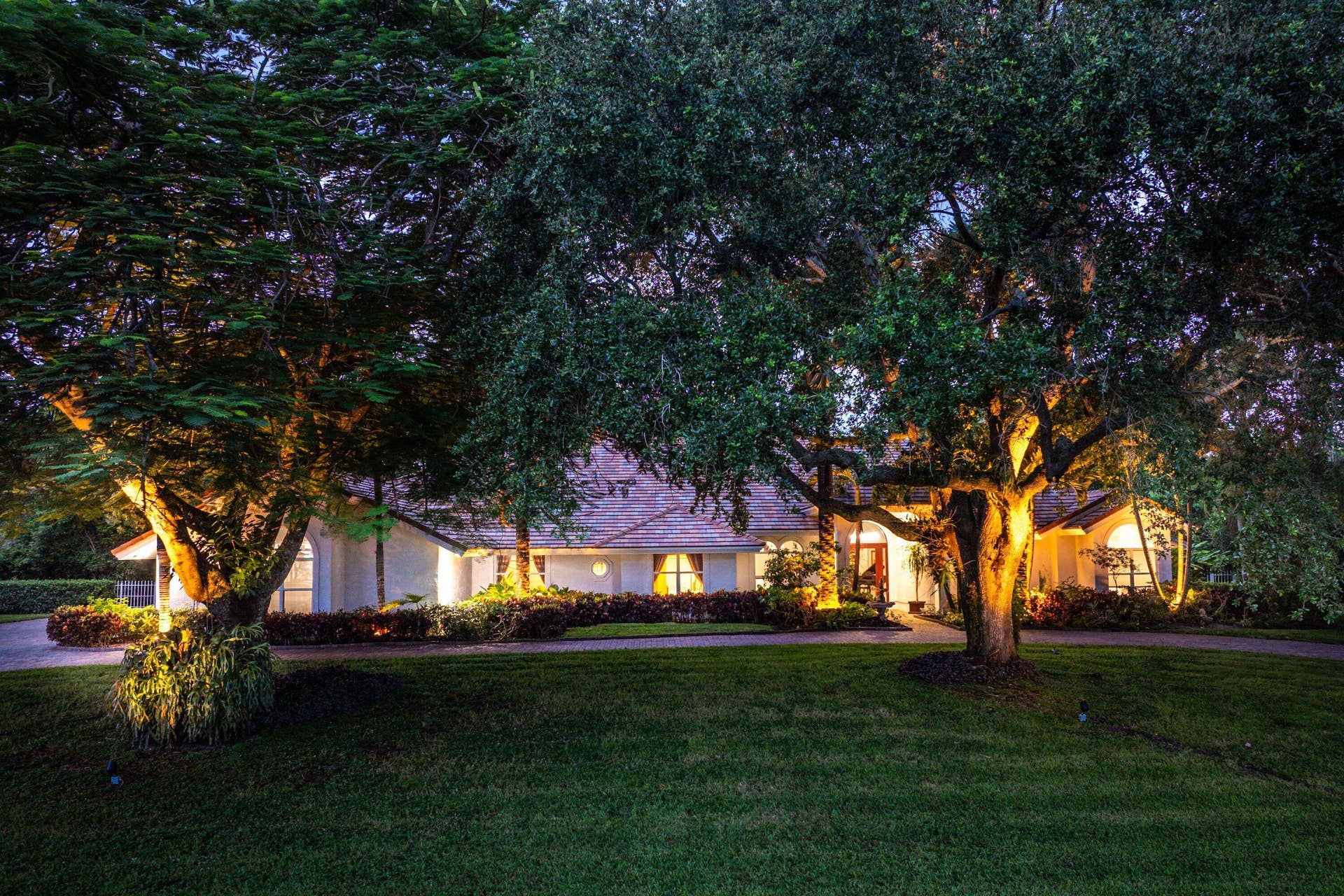 17888 Fieldbrook Circle E, Boca Raton, FL 33496 Twilight - Front